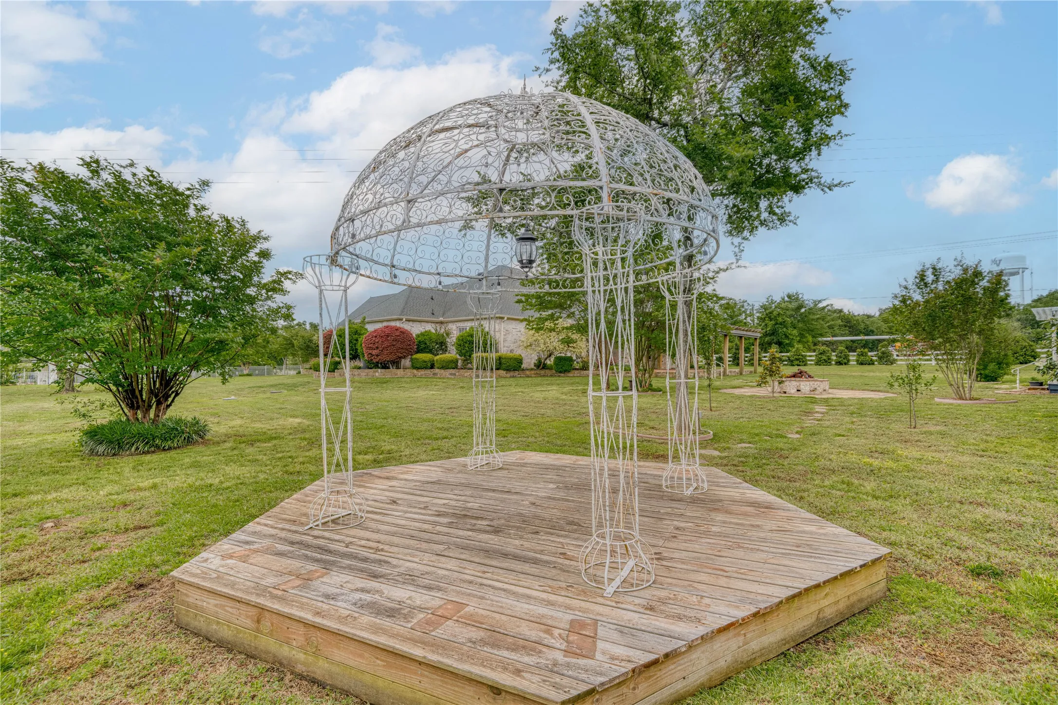 Feature in yard