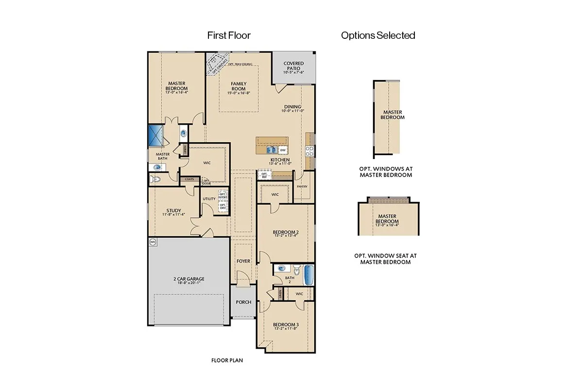 1100 Rushing Court - Frisco Floor Plan