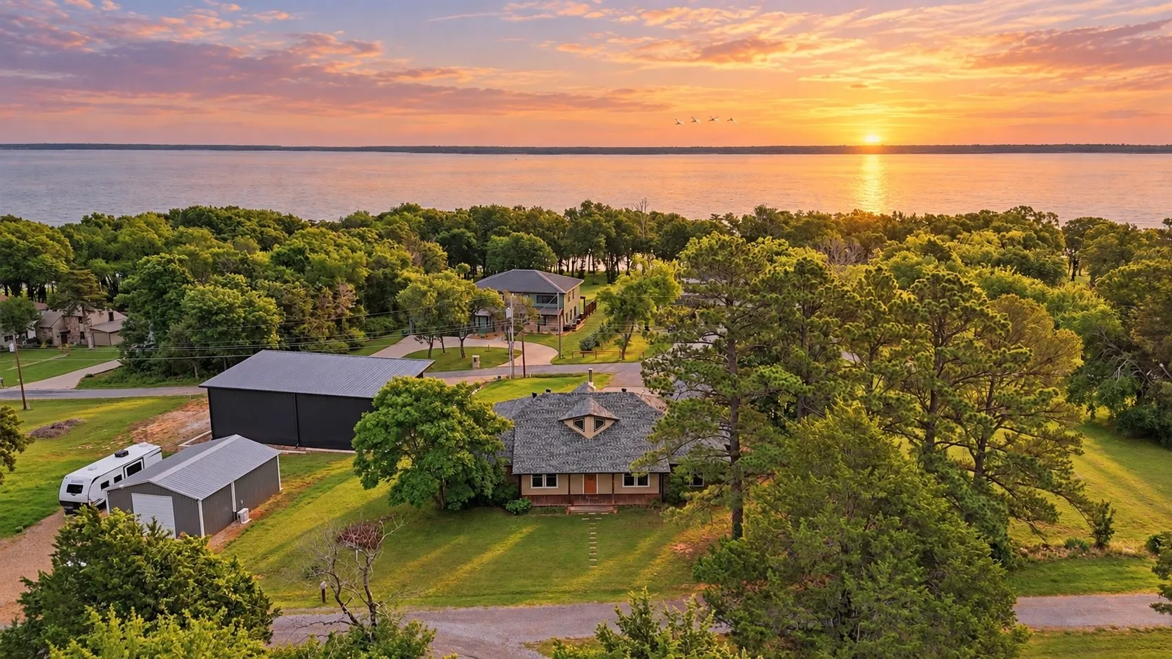 Sunrise on Lake Texoma