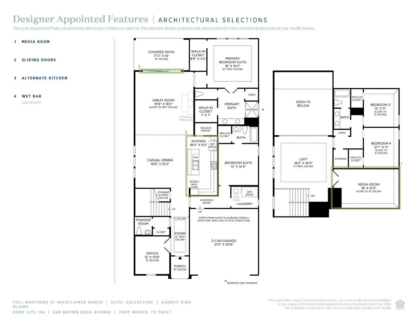 Audrey High Plains-Floor Plan