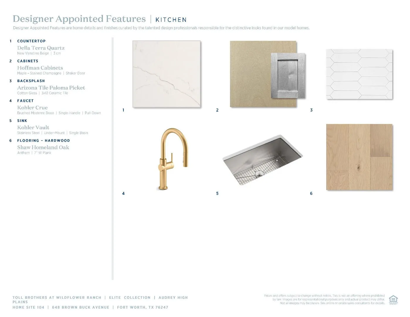 Audrey High Plains-Kitchen Selections