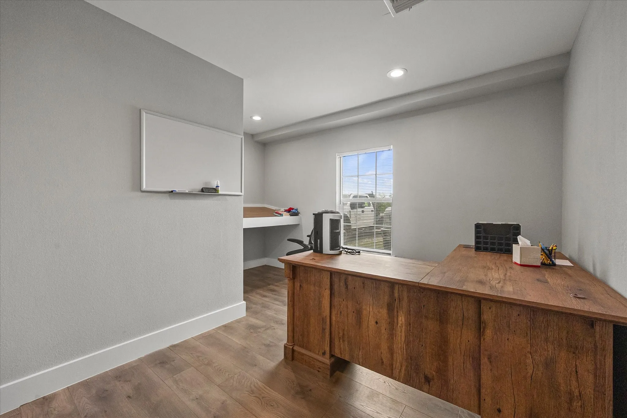 Individual office space is a plus