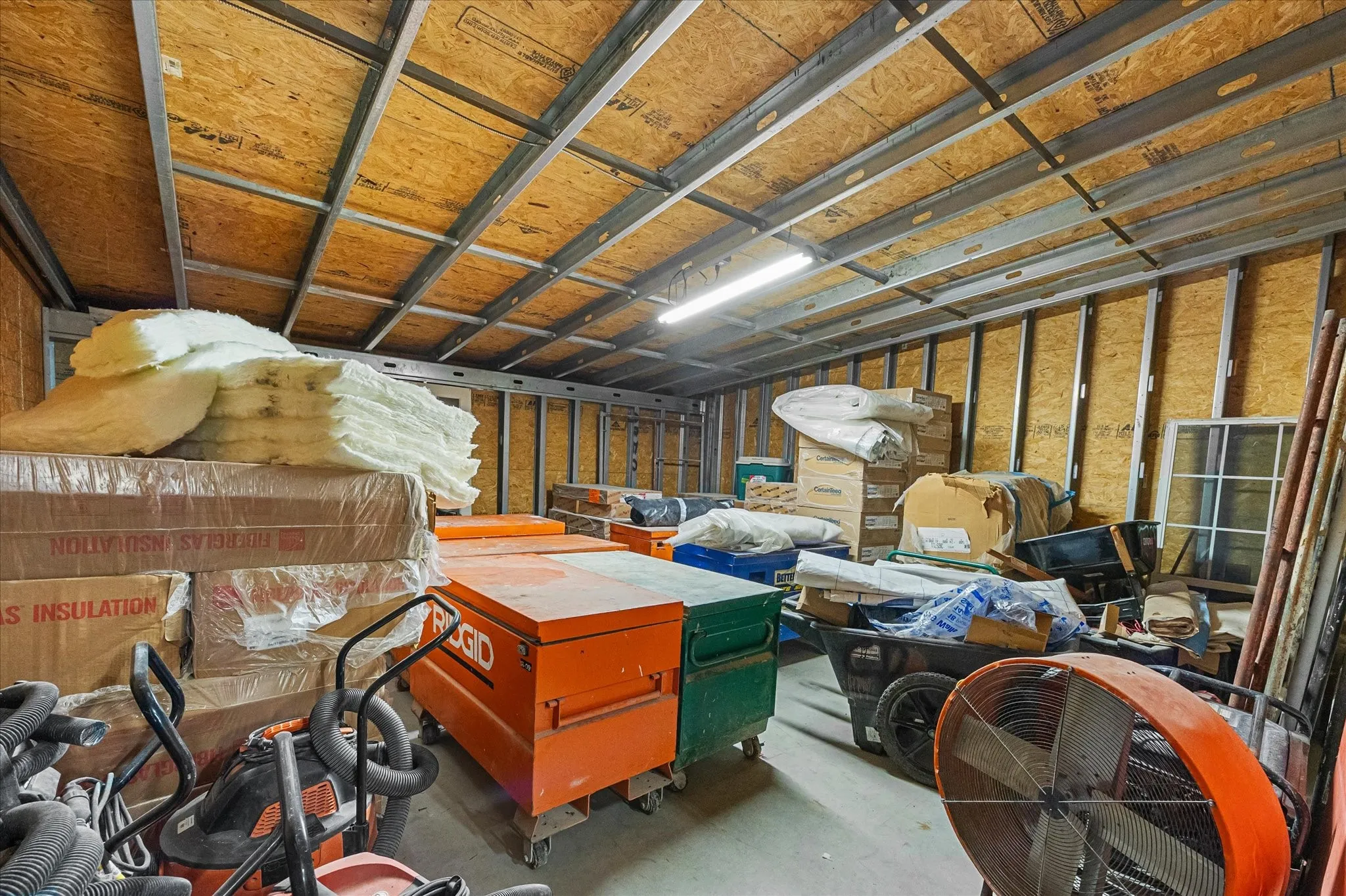 Well built building provides room for all your items