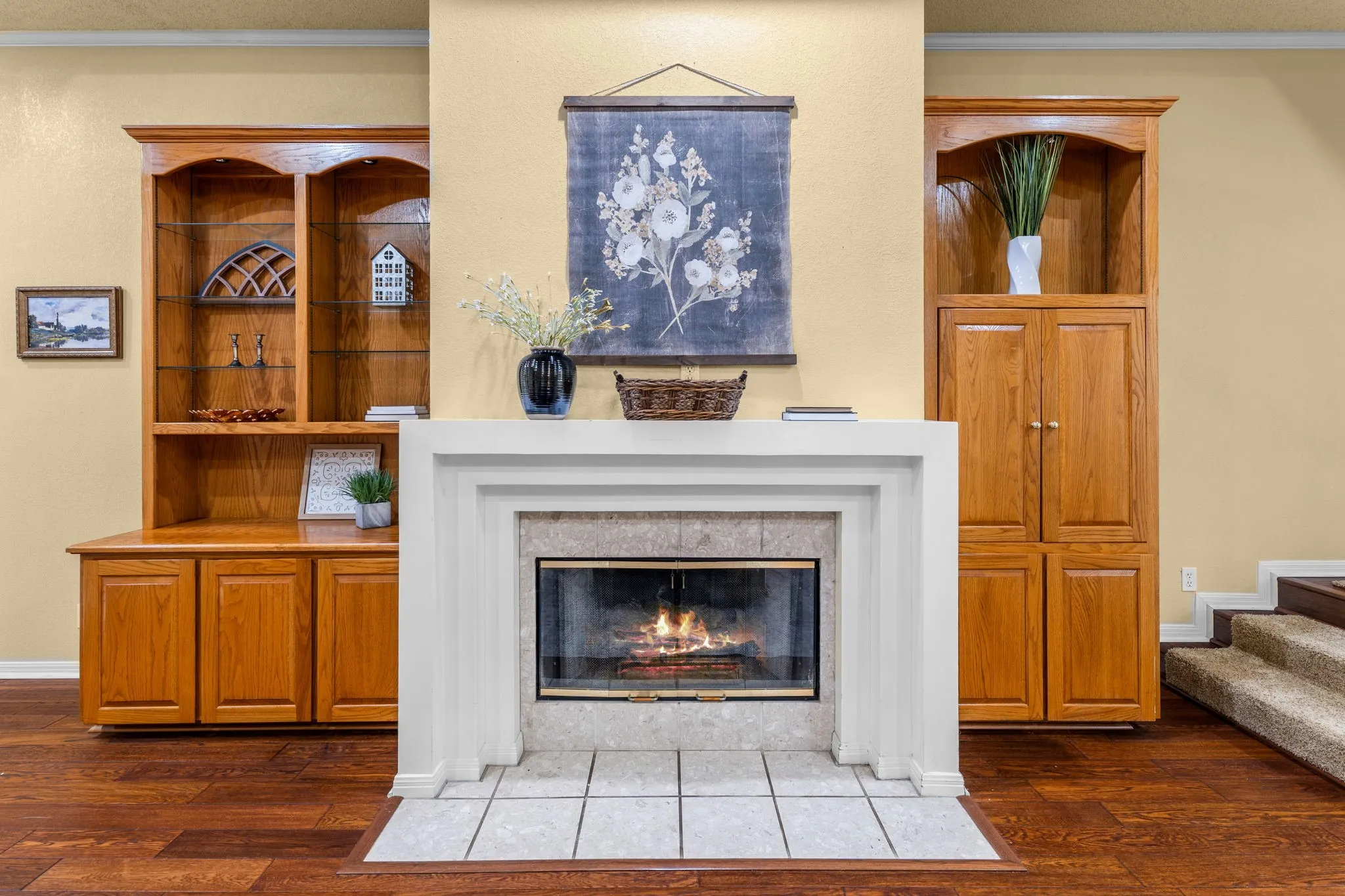Built-ins in main living area