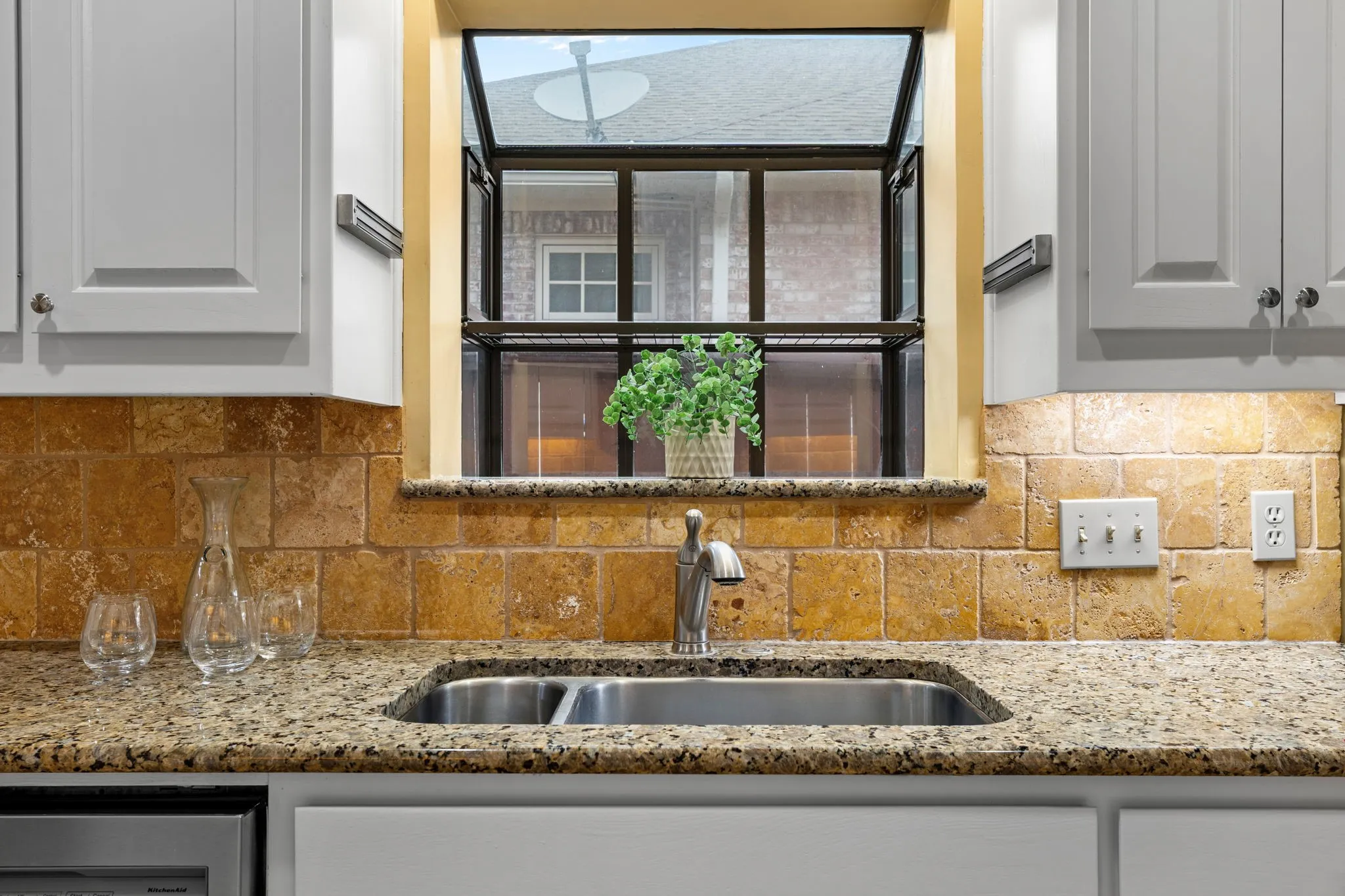 Window Box over Kitchen sink