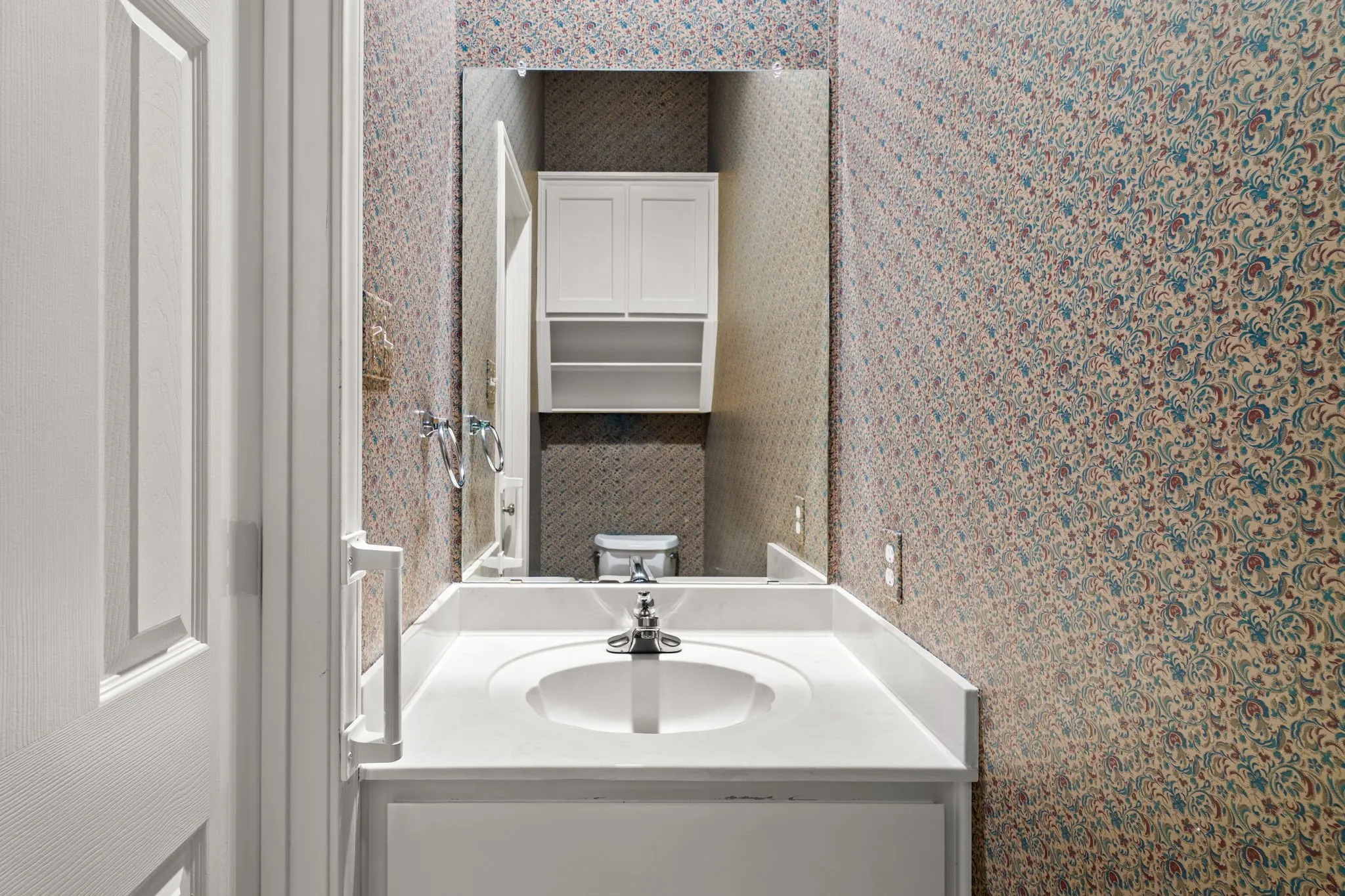 Half Bath in Hallway
