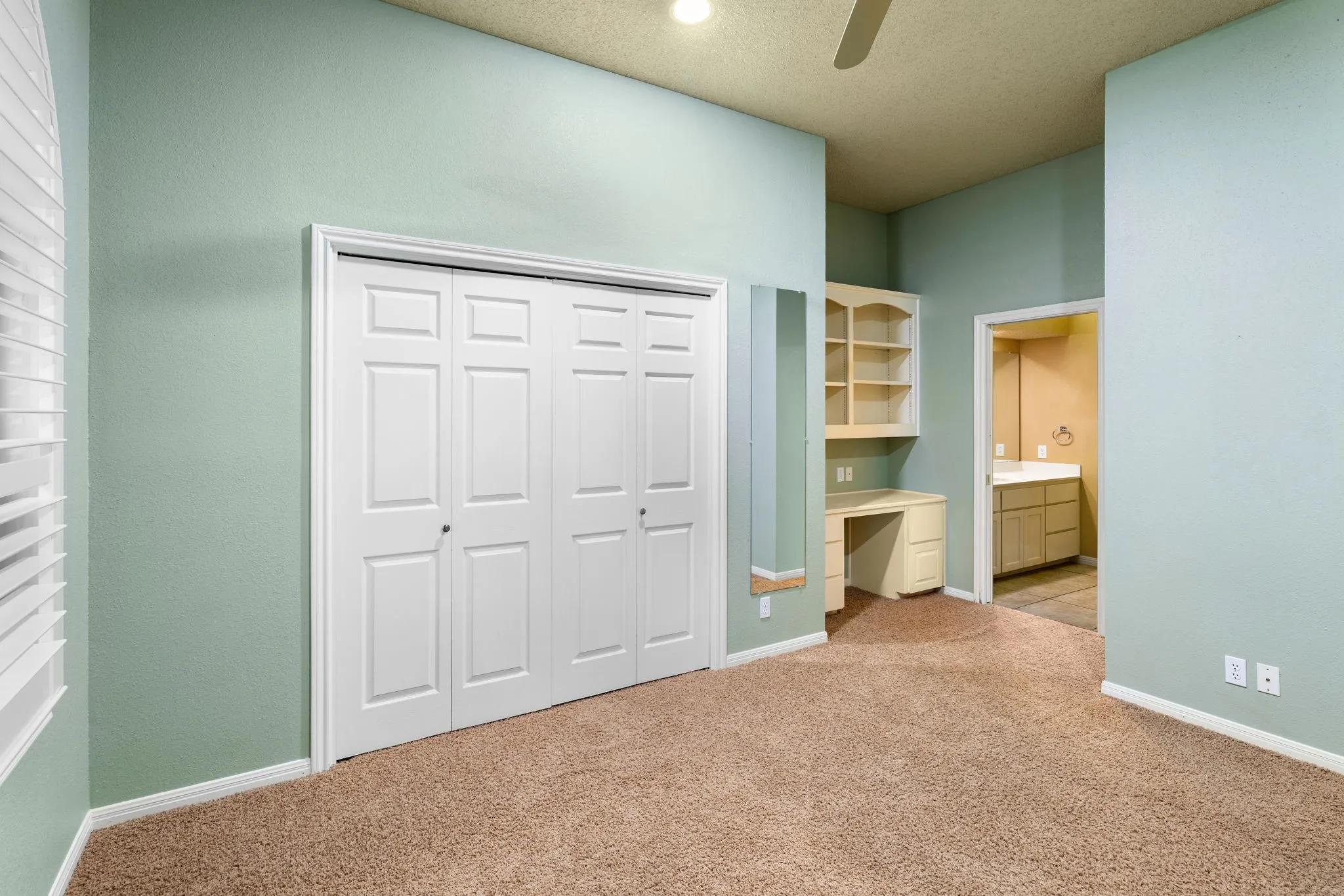 Guest Bedroom at front of house.
