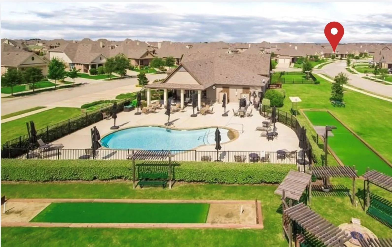 Pool/Dog Park - right across the street from 1441 Isabella Ln