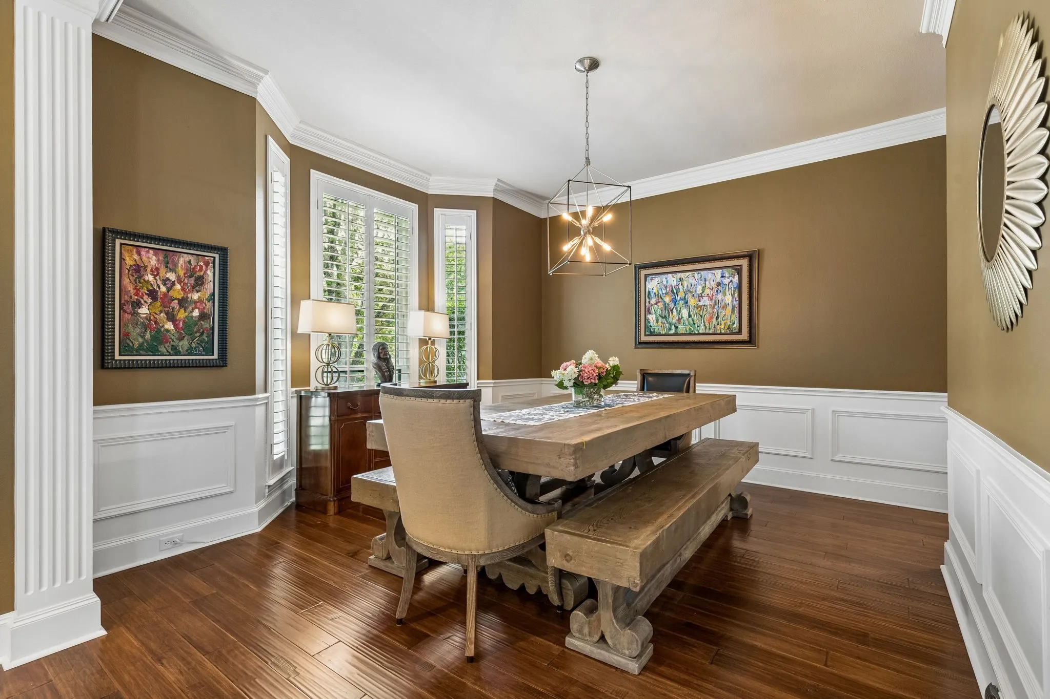Dining Room connects to your gourmet kitchen for easy hosting.