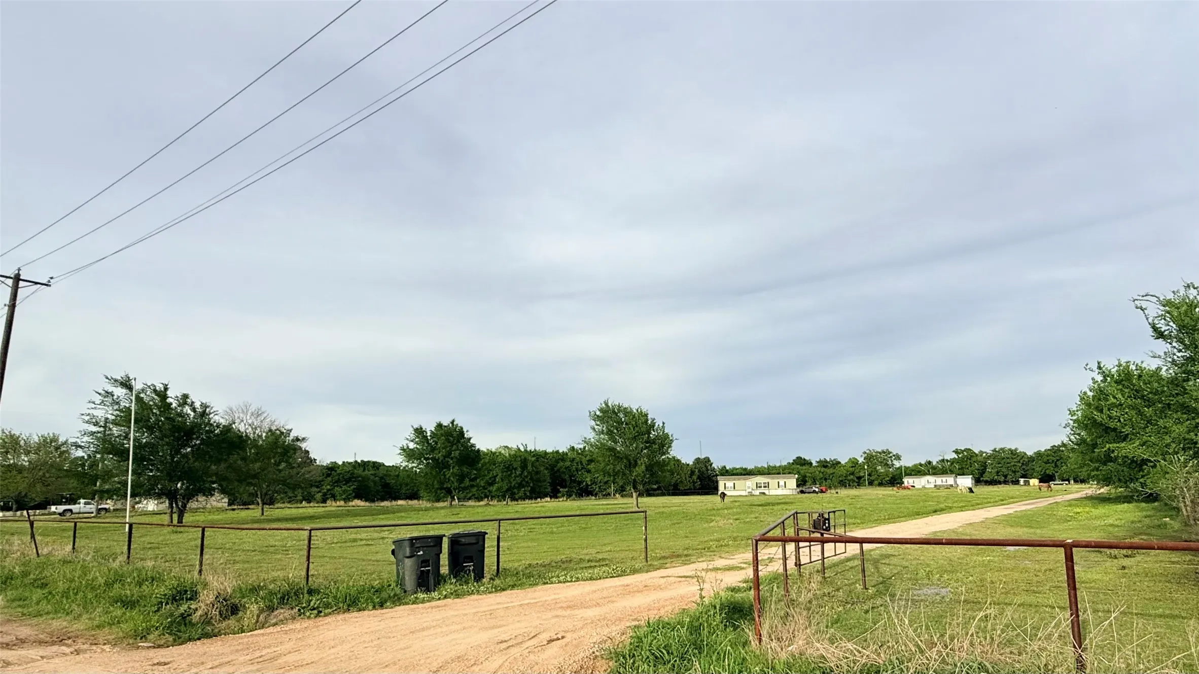 Acreage from the road