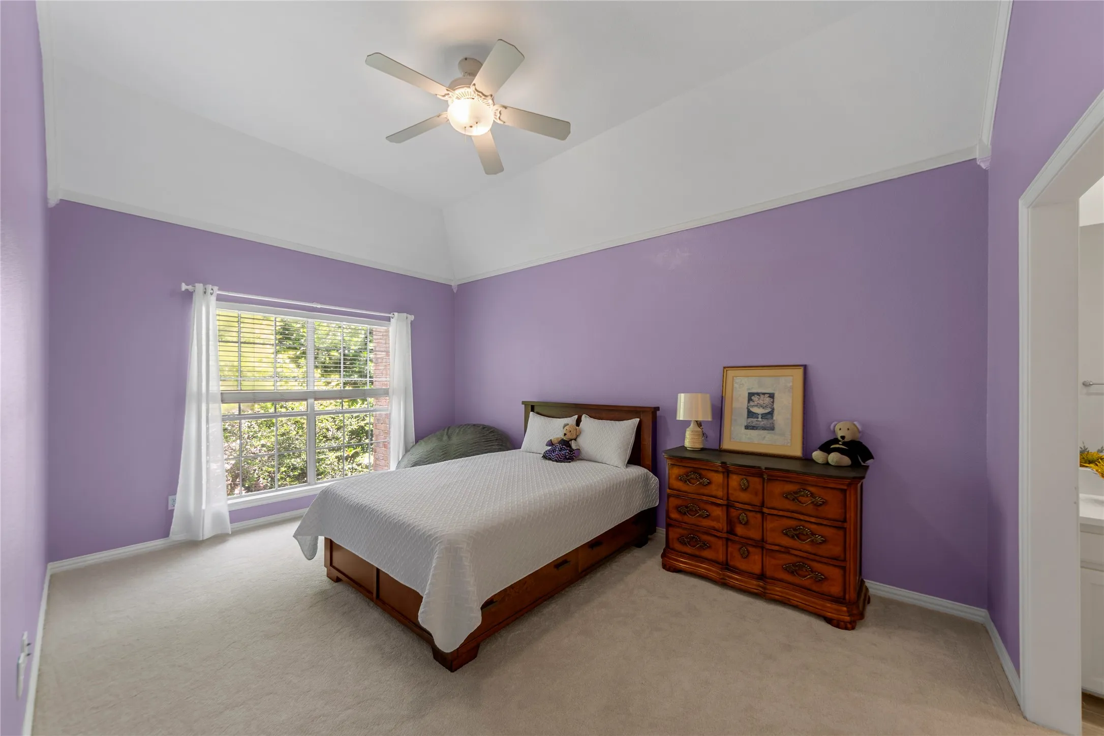 Upstairs, you’ll find spacious 2 other bedrooms filled with natural light, soaring ceilings, and a warm, inviting feel—perfect for family, guests, or a home office setup. Each room offers generous space, large windows, and comfortable layouts designed for both everyday living and privacy.