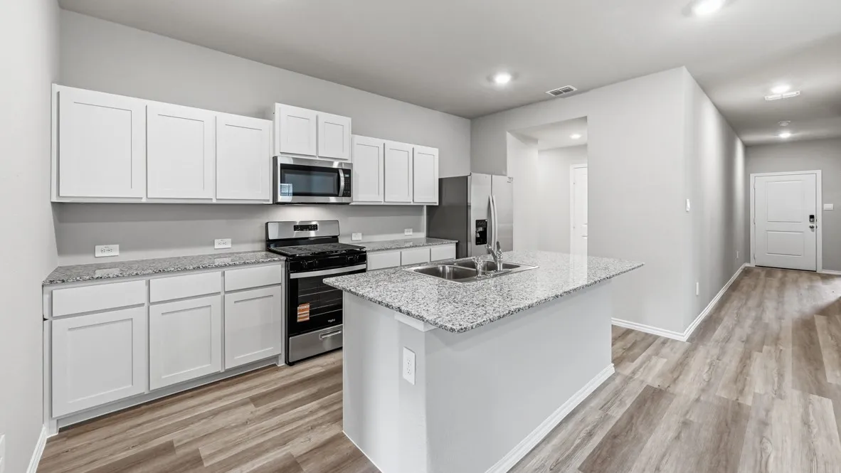 Kitchen- All Home and community information, including pricing, included features, terms, availability and amenities, are subject to change at any time without notice or obligation. All Drawings, pictures, photographs, video, square footages, floor plans, elevations, features, colors and sizes are approximate for illustration purposes only and will vary from the homes as built.