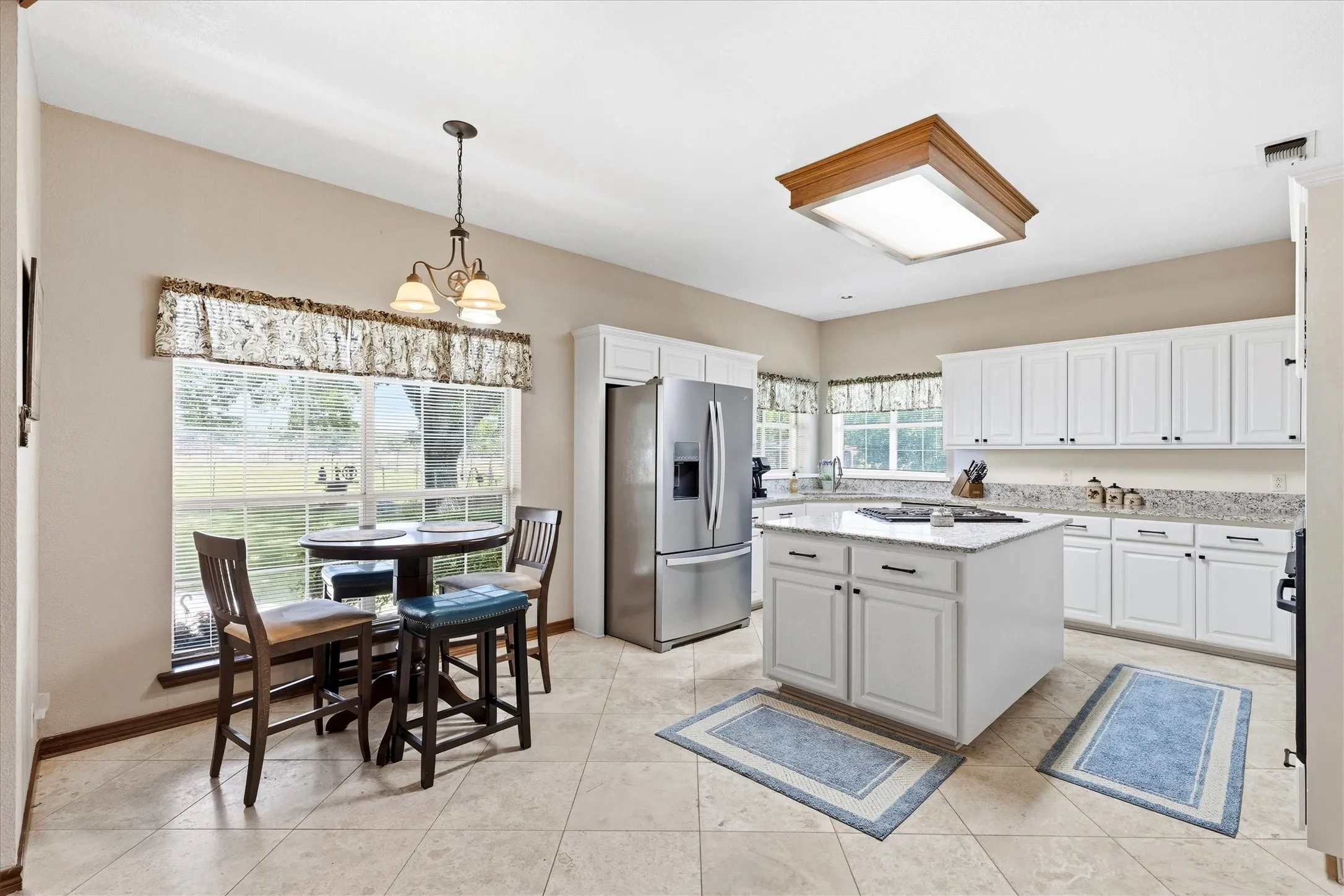 Kitchen with dining area