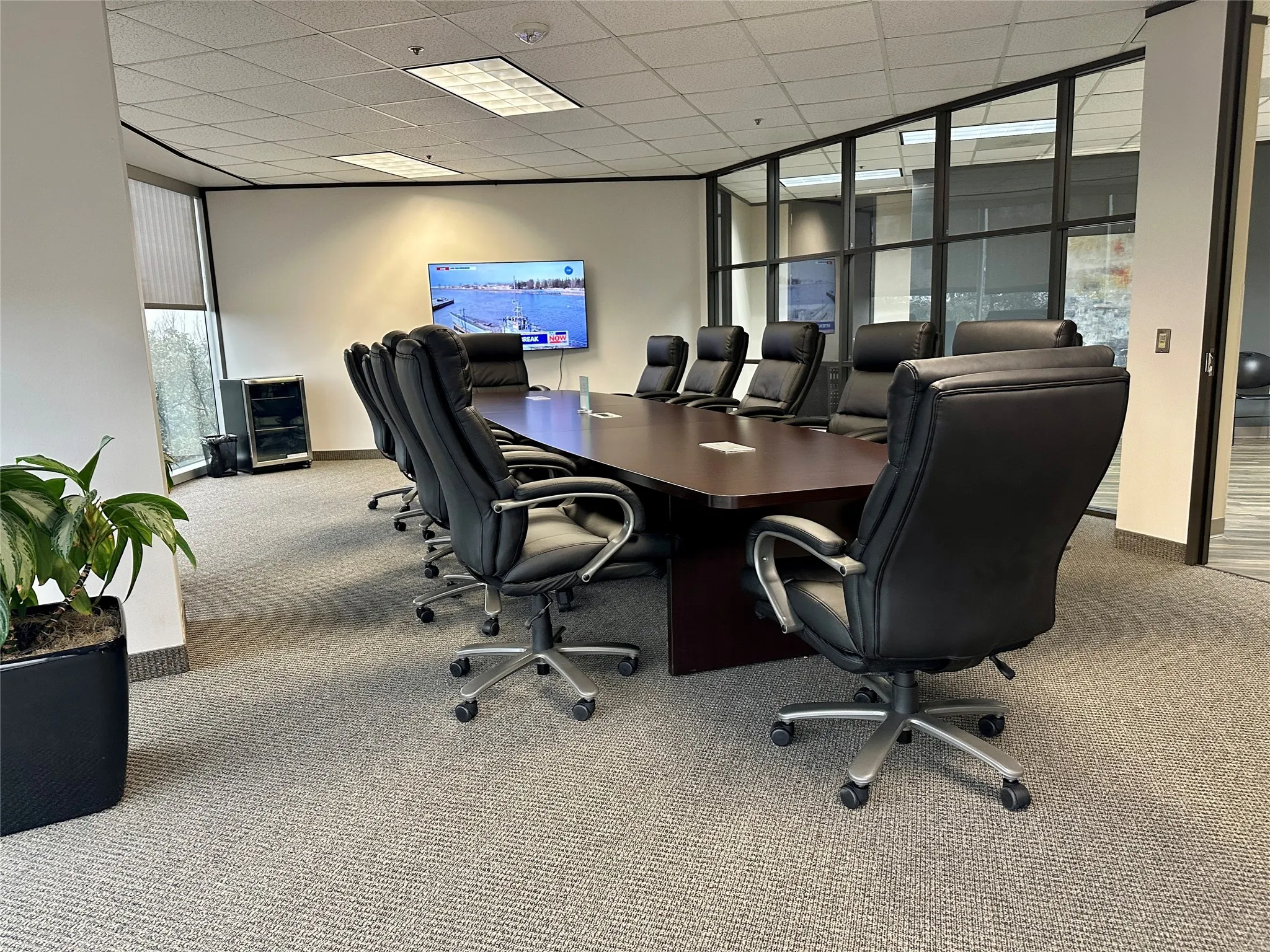 Executive offices conference room