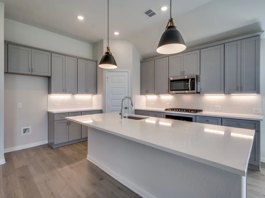 You'll find ample storage and prep space in this thoughtfully designed dream kitchen!