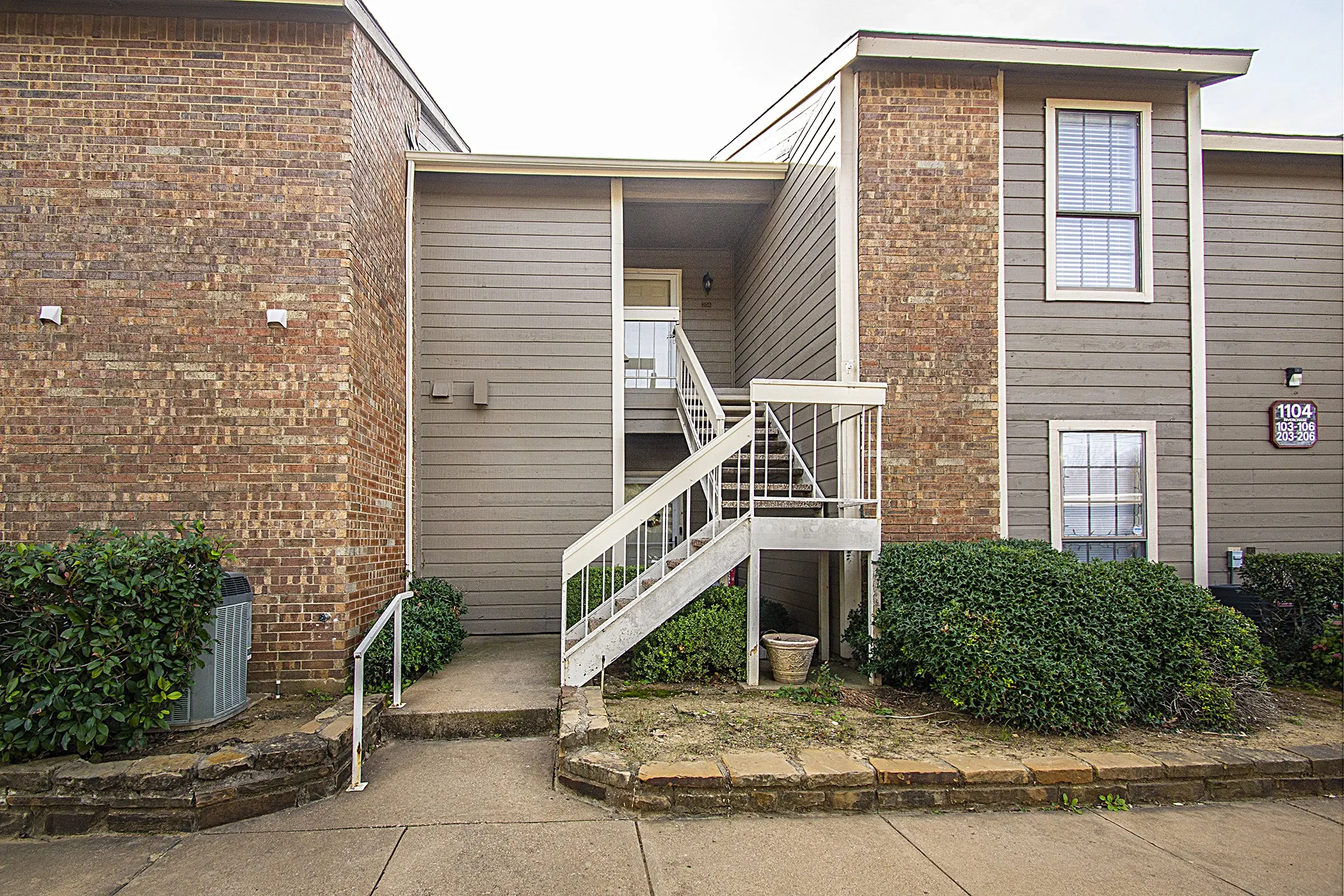 Front of Condos