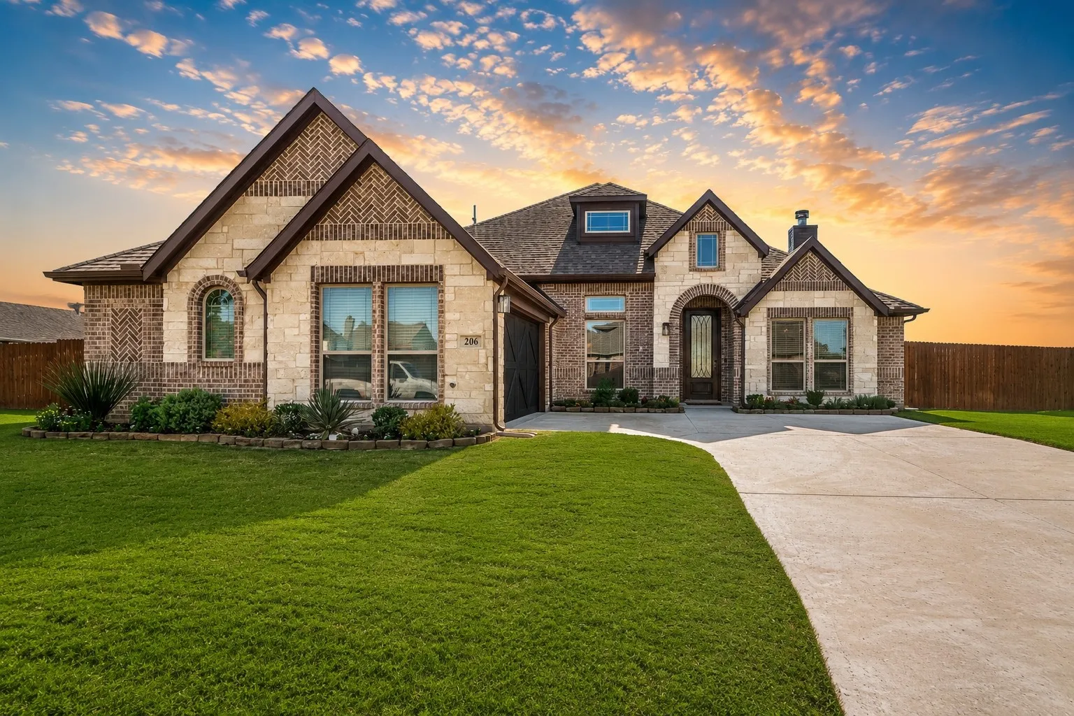 Single Family Residence For Sale in Ellis County , 206 Morning Light Lane, Waxahachie, Texas 75165, 3 Bedroom, 3 Bathroom, 2 Garage spaces, 2,301 Sqft, built in 2024, Preowned, mls#21258199, Real Estate Agent in Waxahachie, Homes For Sale in Ellis county, Homes For Sale in Waxahachie, Realtor in Waxahachie Texas, Real Estate Brokerage Independent Realty Texas, Luminita Cordes Realtor