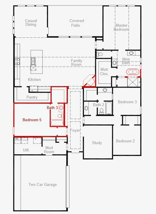 Lavaca Floorplan Layout