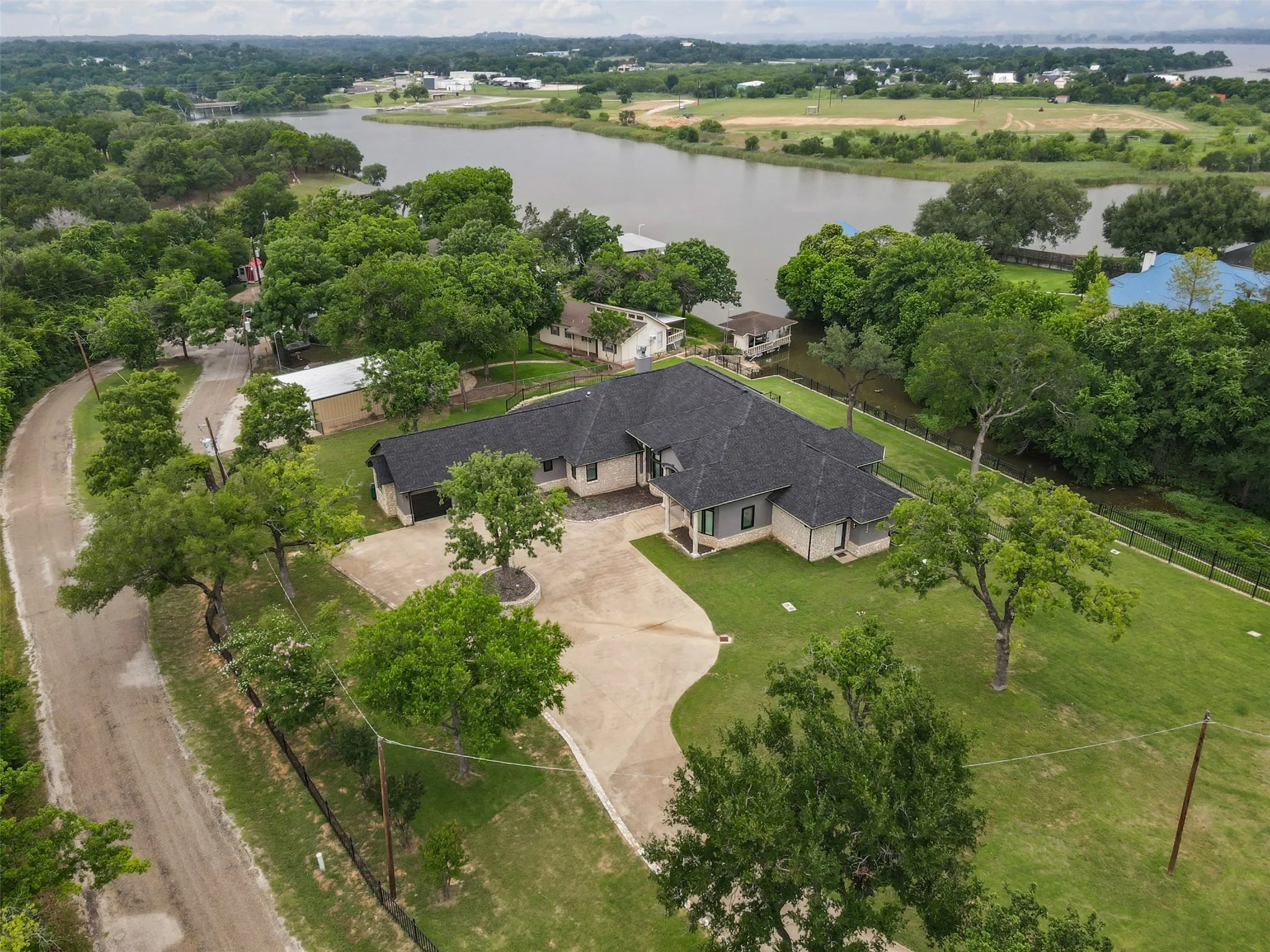 Over 1.6 acres on the water in Granbury TX!