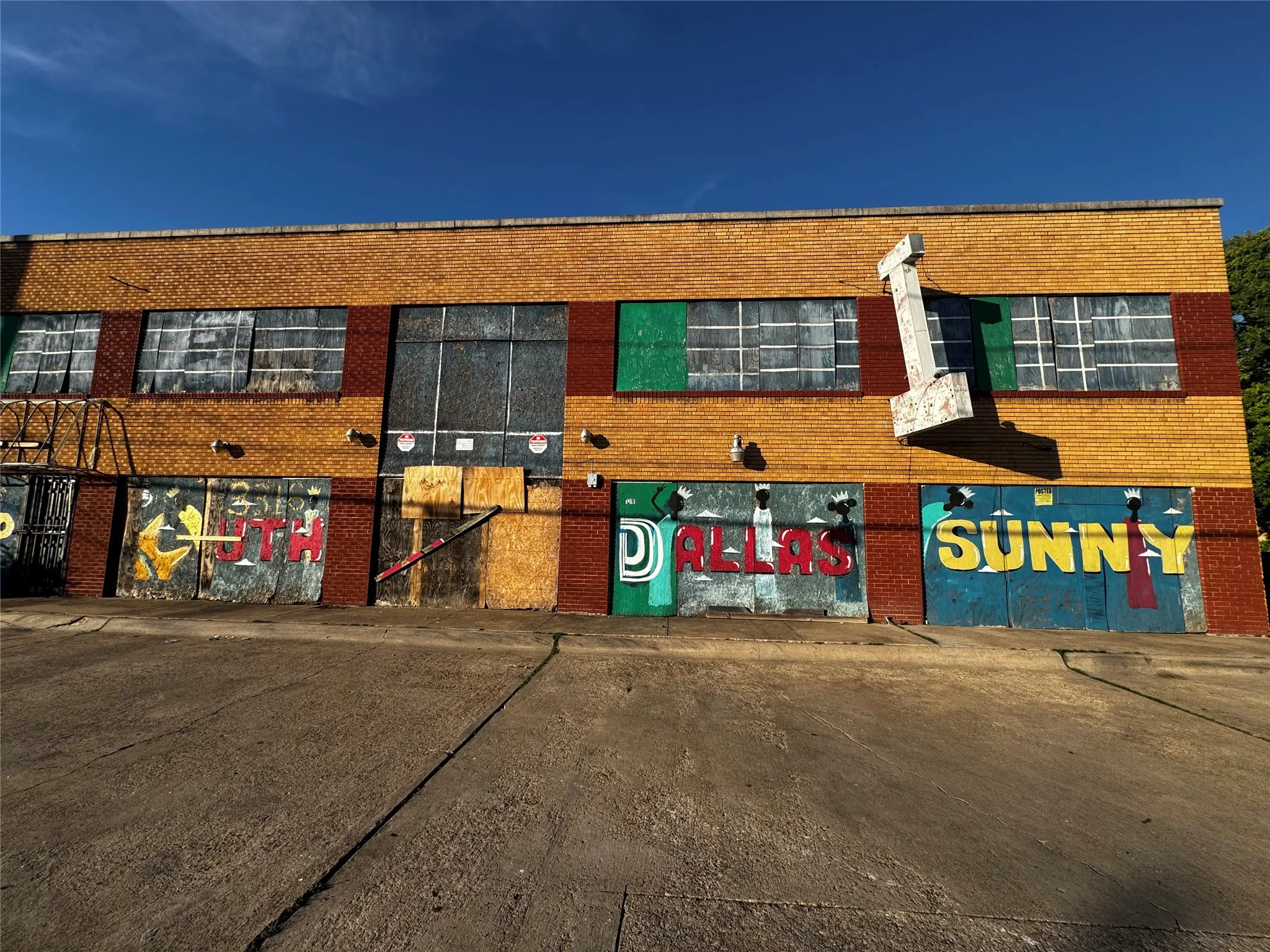 3316 S. Malcolm X view facing East. (Property voluntarily painted for community Art)