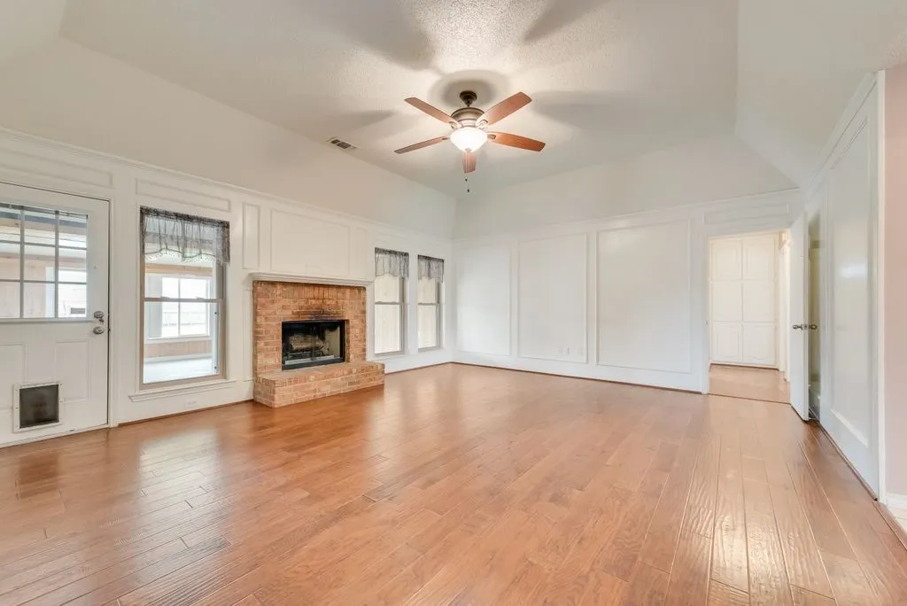 Living with Wood Burning Fire Place