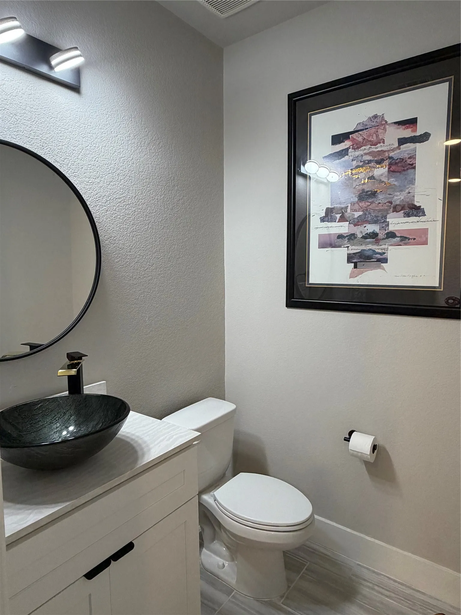 Half Bath, First Floor
