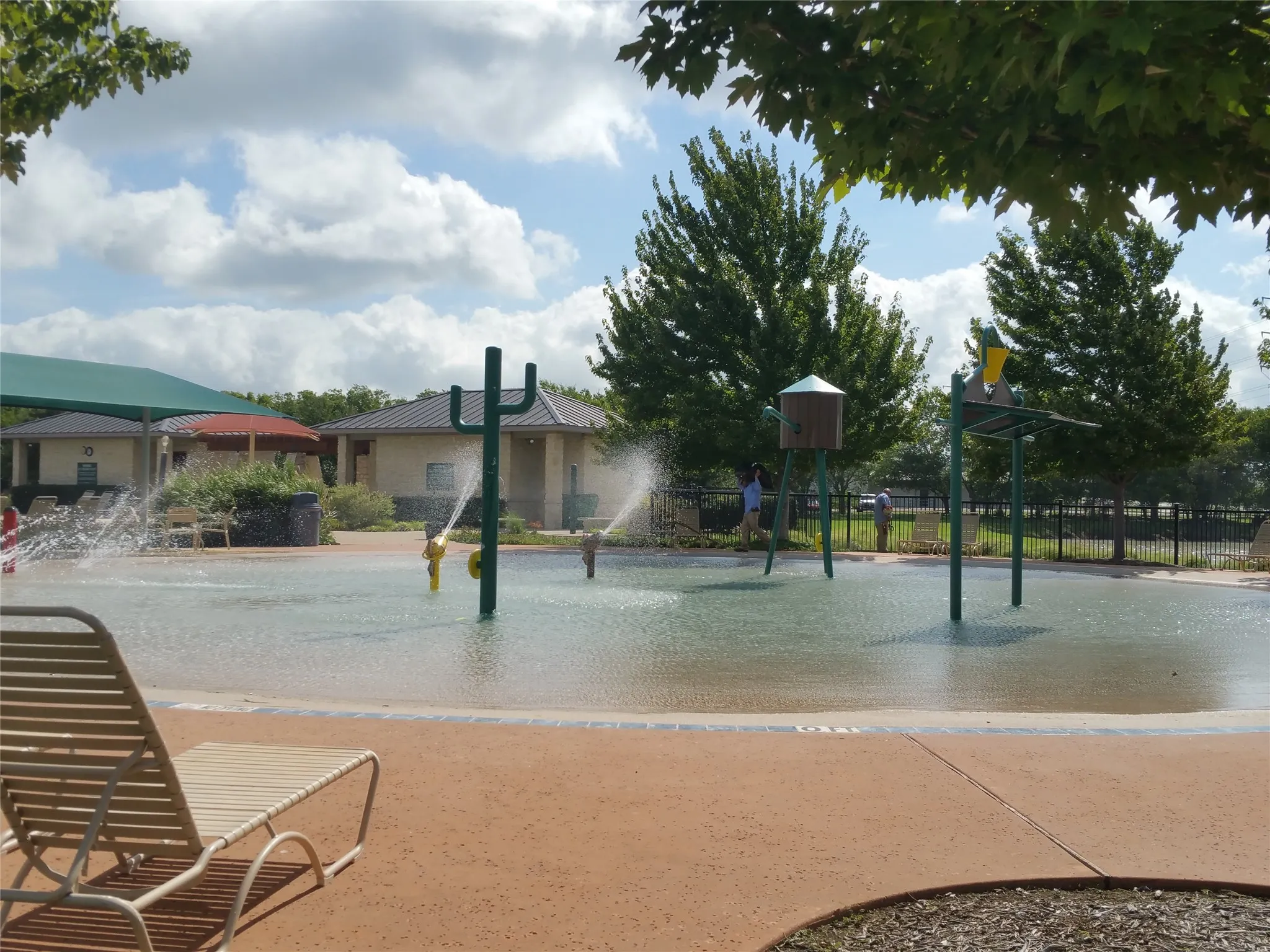 Up Close of Splash Park