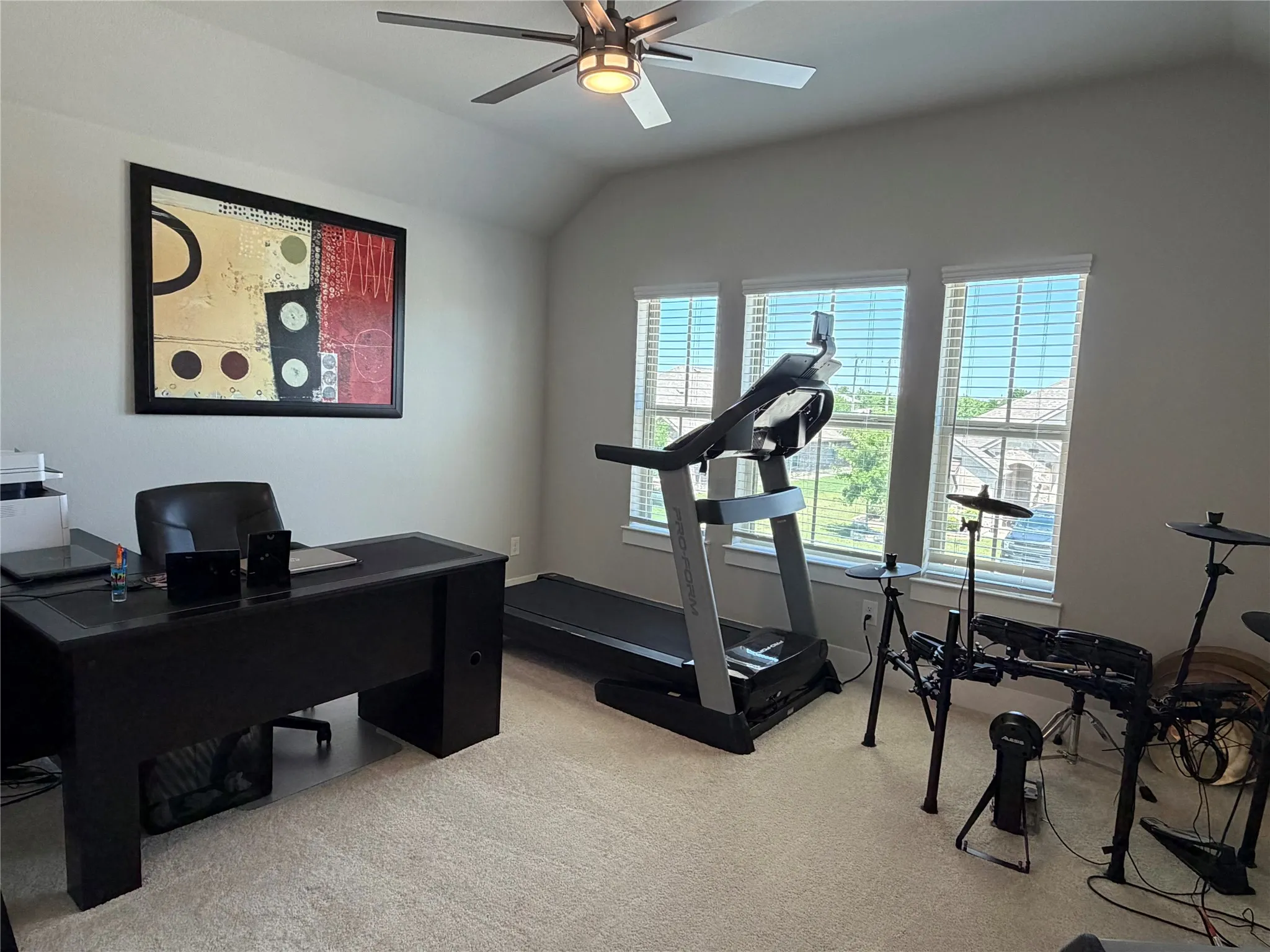 Third of Four Bedrooms, Ideal for Use as Office, Workout Room or Music Room. Second Floor