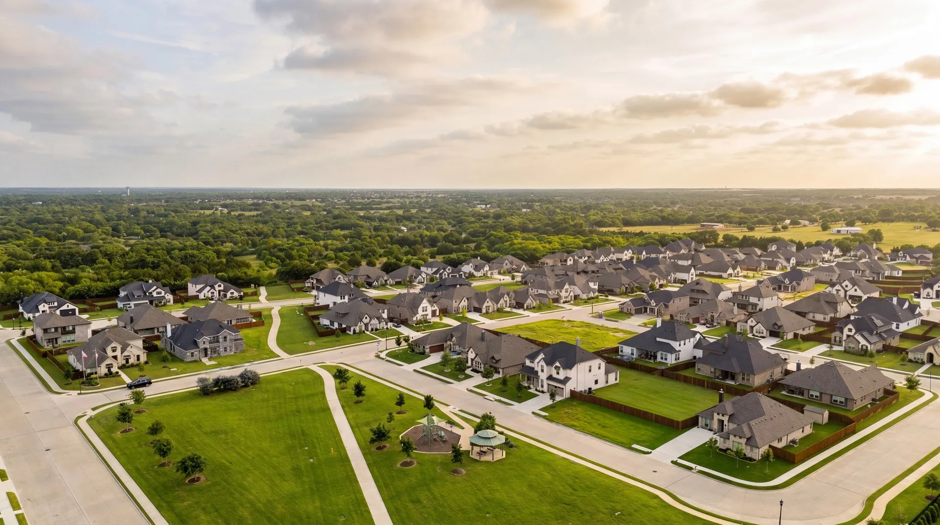 Ridgepoint Aerial with Park