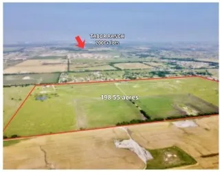 Property view from the West looking East you can see Tabor Ranch a new subdivision with multiple builders and over 3000 planned lots