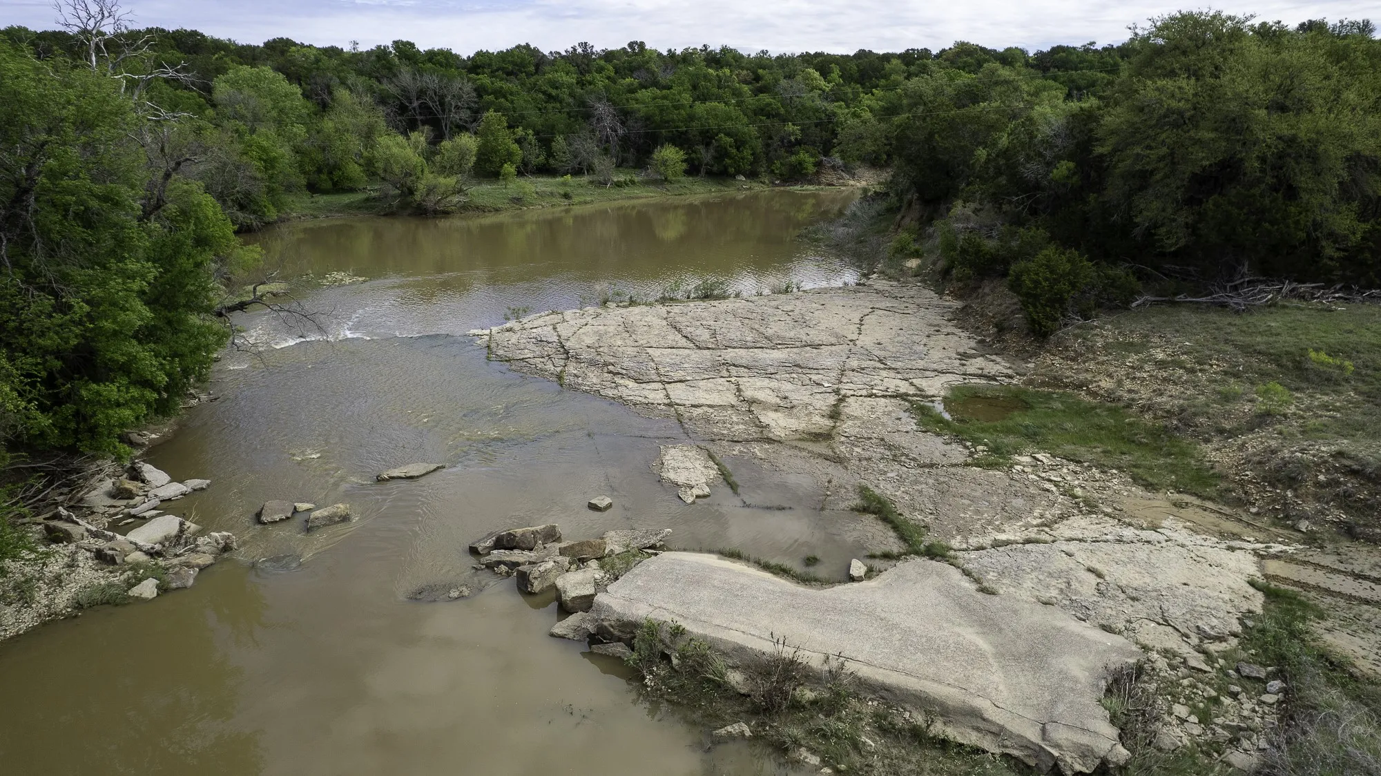 one of the crossing across the Keechi