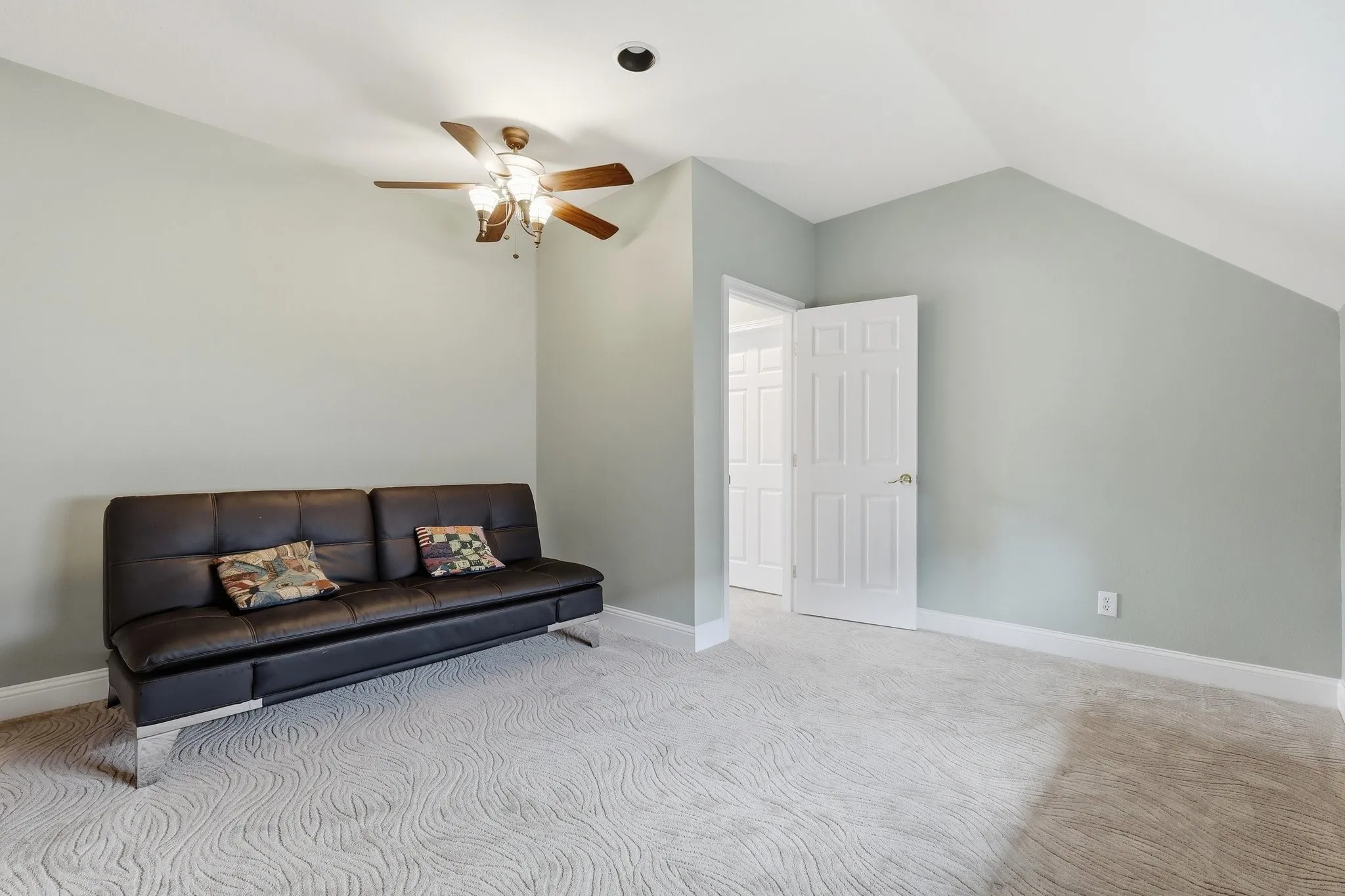 Newly Converted 4th bedroom, created a more private and functional space