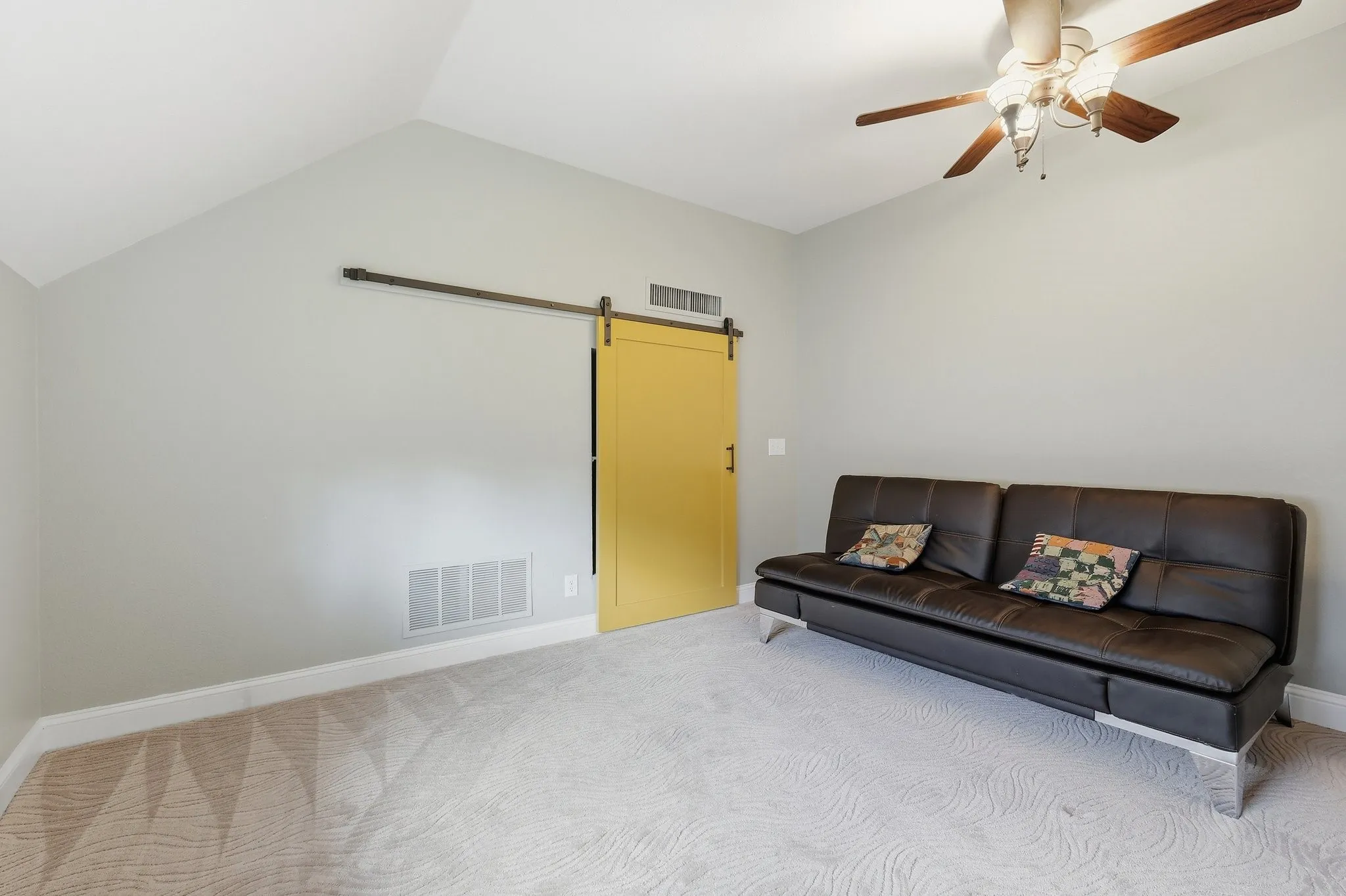 Newly Converted 4th bedroom, created a more private and functional space