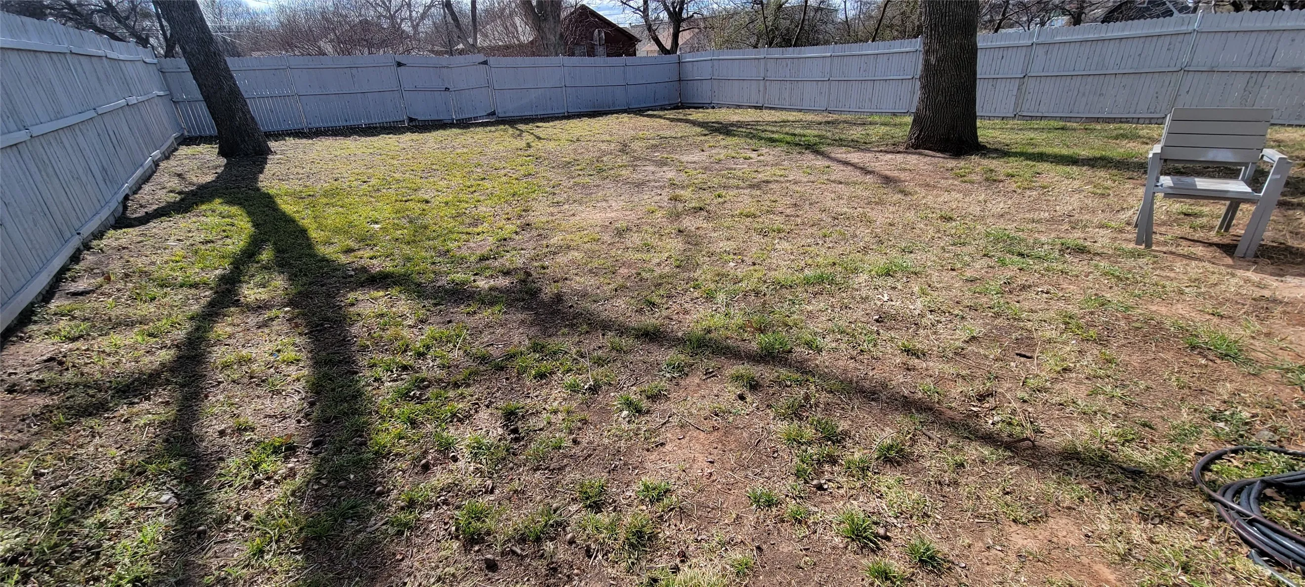 What a great backyard to play in or entertain your guests and family.