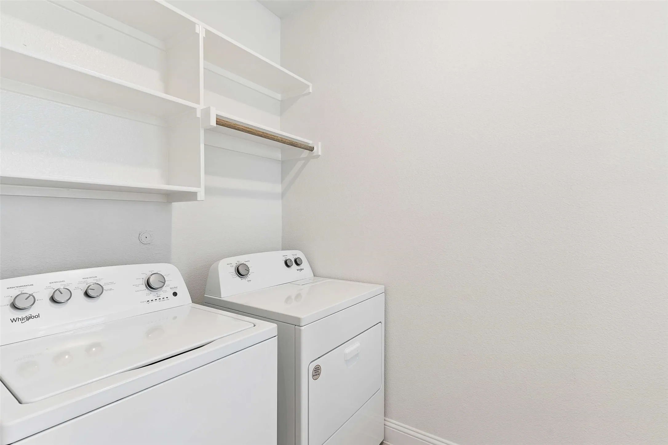 Washer and Dryer included