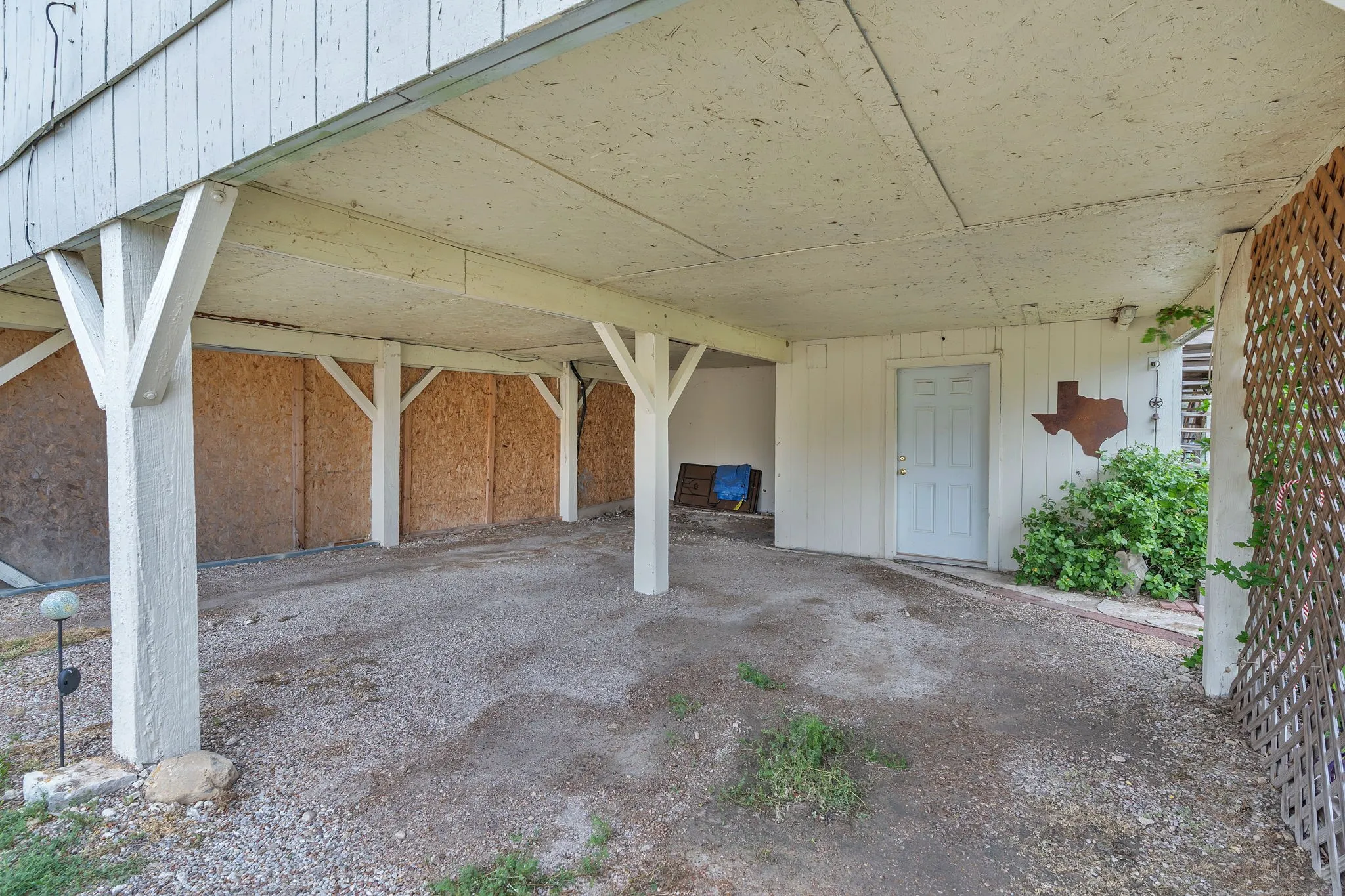 Covered area beneath the home offering parking, storage, or multipurpose use. Adds versatility and everyday convenience.