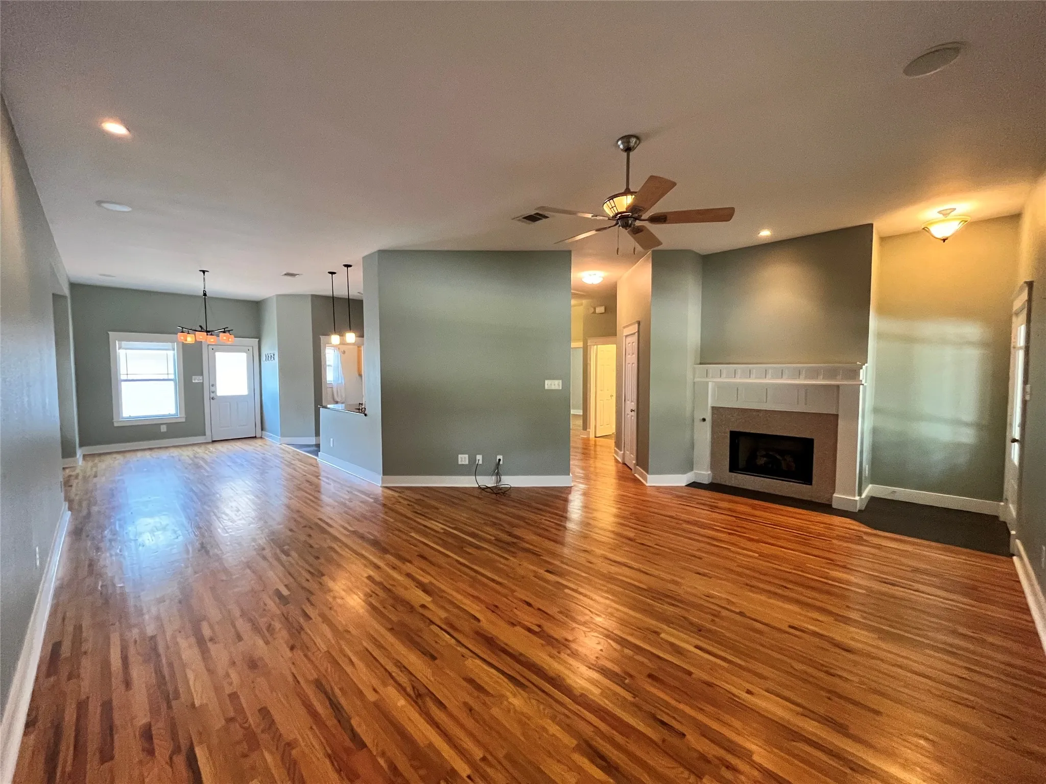 Another view of the spacious living area, perfect for entertainment.