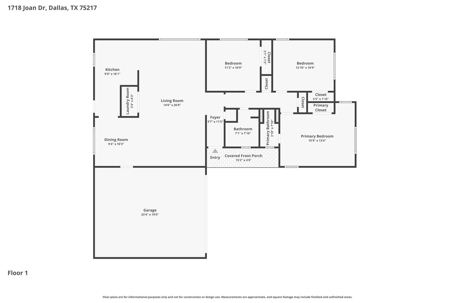 Single Family Residence For Sale in Dallas County , 1718 Joan Drive, Dallas, Texas 75217, 3 Bedroom, 2 Bathroom, 2 Garage spaces, 1,428 Sqft, built in 1957, mls#21259600, Real Estate Agent in Dallas, Homes For Sale in Dallas county, Homes For Sale in Dallas, Realtor in Dallas Texas, Real Estate Brokerage Independent Realty Texas, Luminita Cordes Realtor