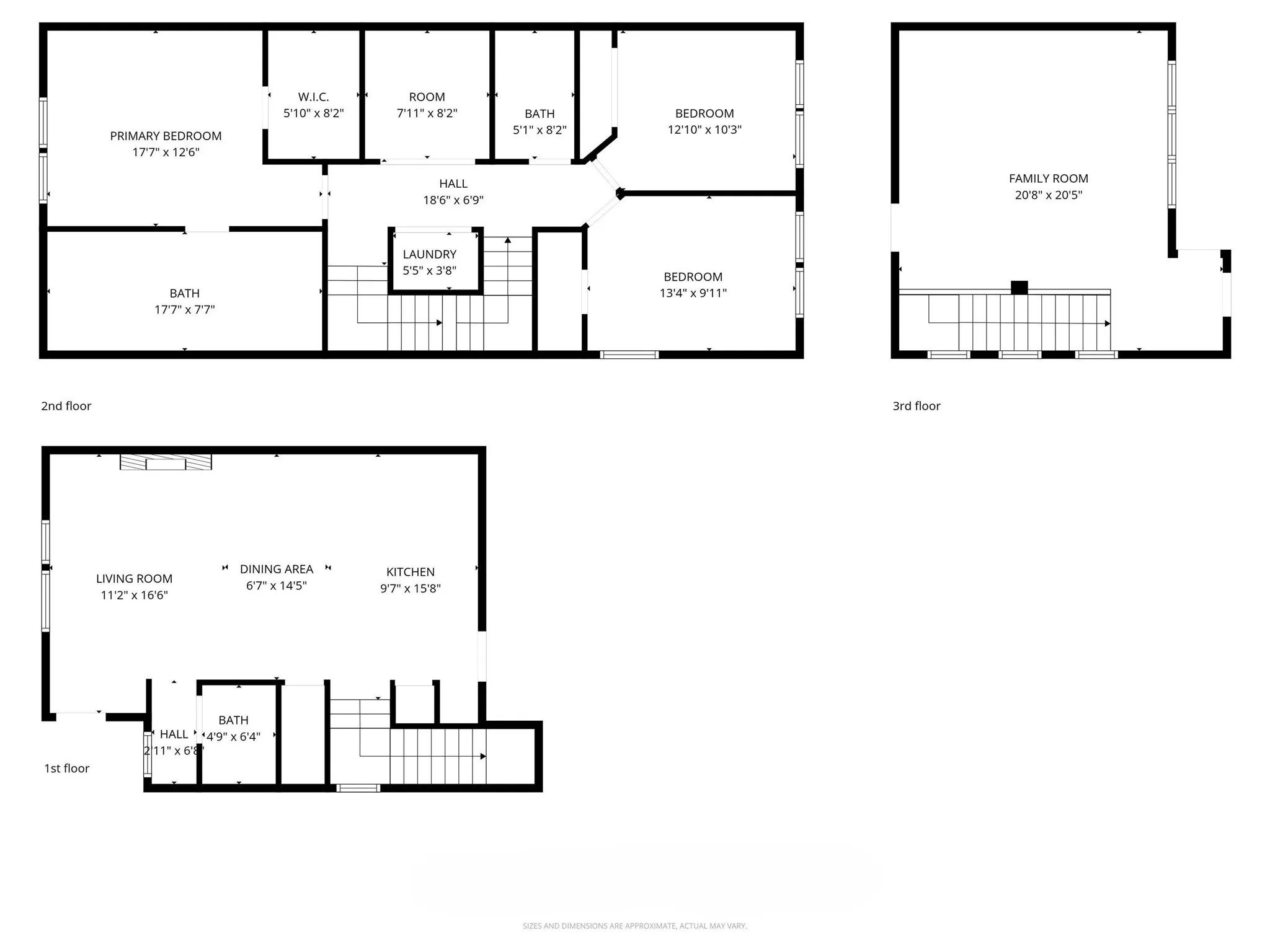 View of floor plan / room layout
