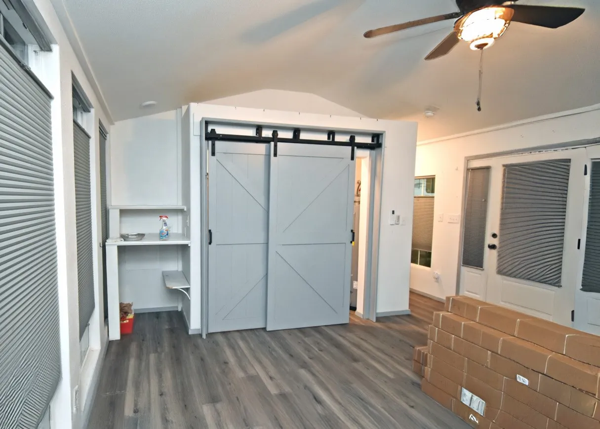 Single Family Residence For Sale in Wood County , 6435 N FM 17 146 & #147, Yantis, Texas 75497, 2 Bedrooms, 2 Bathrooms, Garage spaces, 396 Sqft, built in 2024, Preowned, Price $119,500, mls#21259587, Real Estate Agent in Yantis, Homes For Sale in Wood county, Homes For Sale in Yantis, Realtor in Yantis Texas, Real Estate Brokerage Independent Realty Texas, Luminita Cordes Realtor