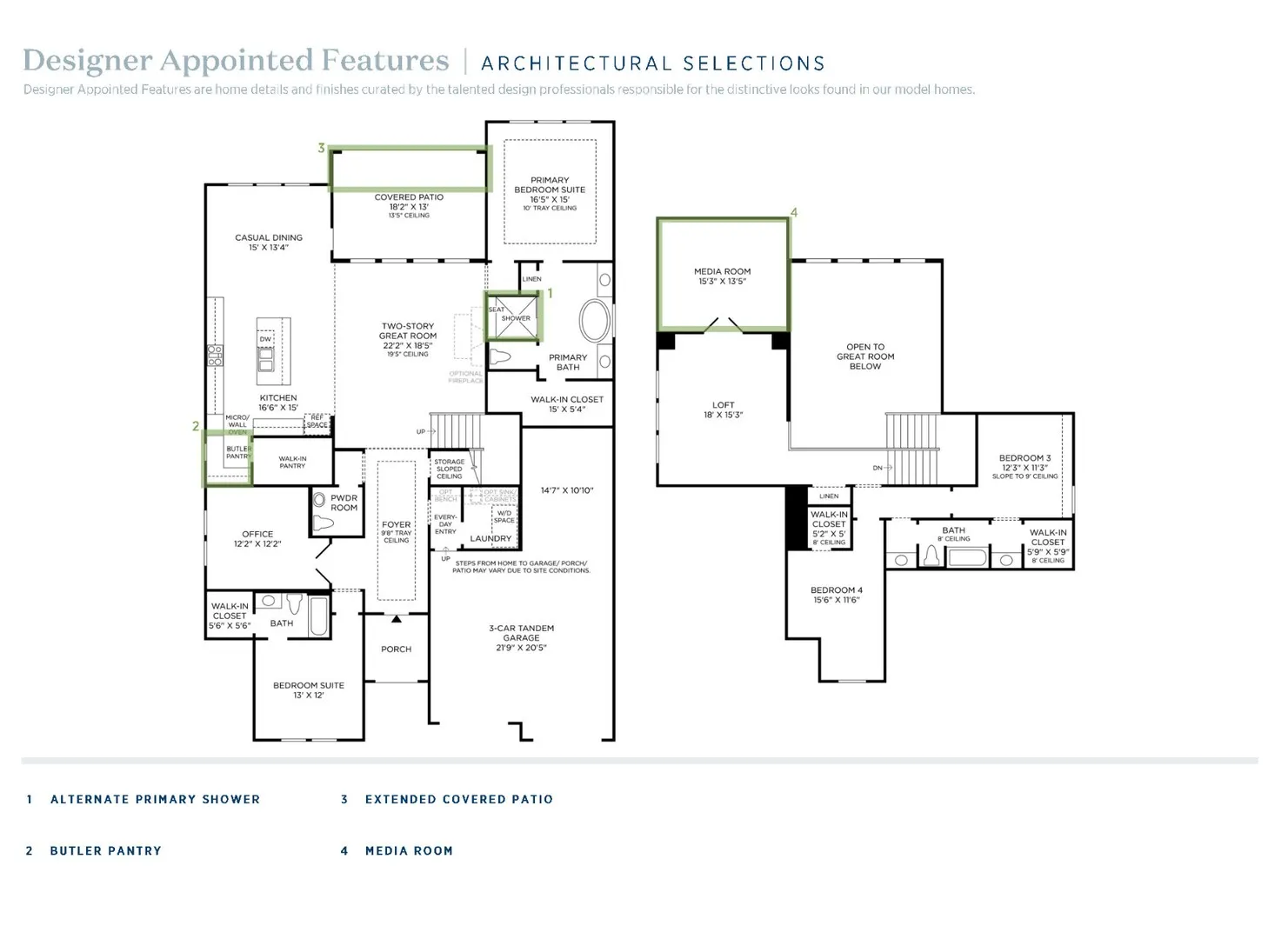 Wildflower Ranch - Floor Plan