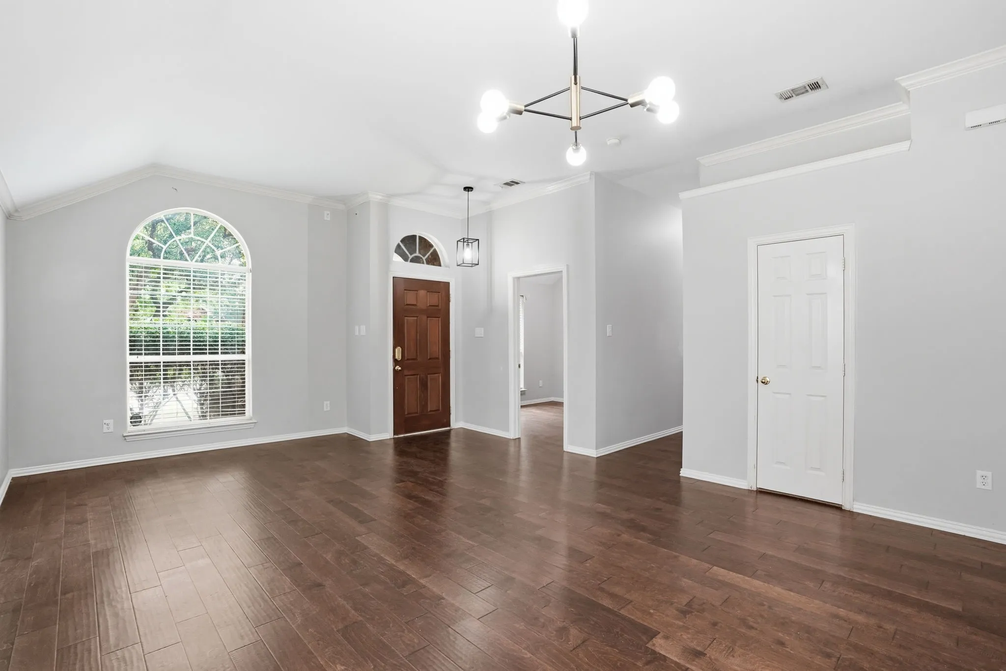 Living Area with view toward Entry