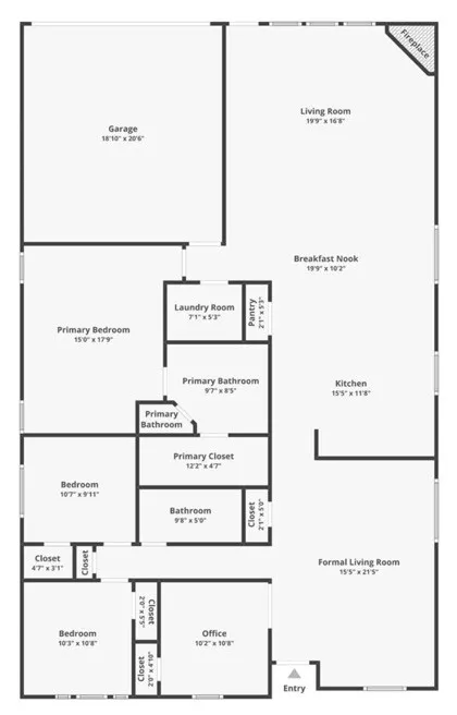 Builder's Original Floorplan!