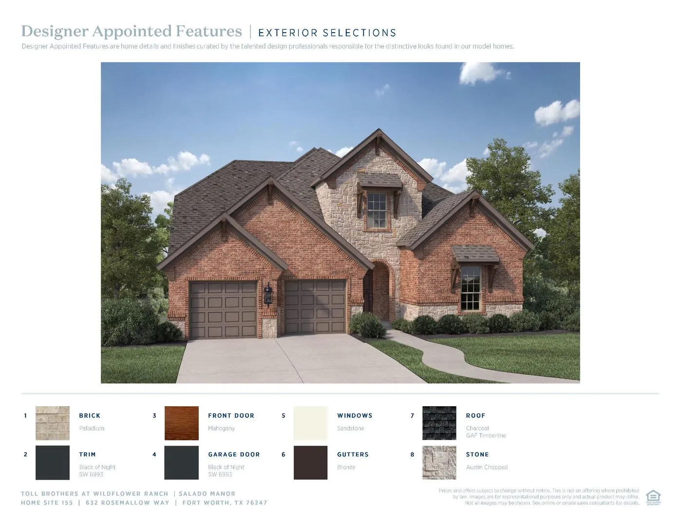 Wildflower Ranch Select- Interior Selections