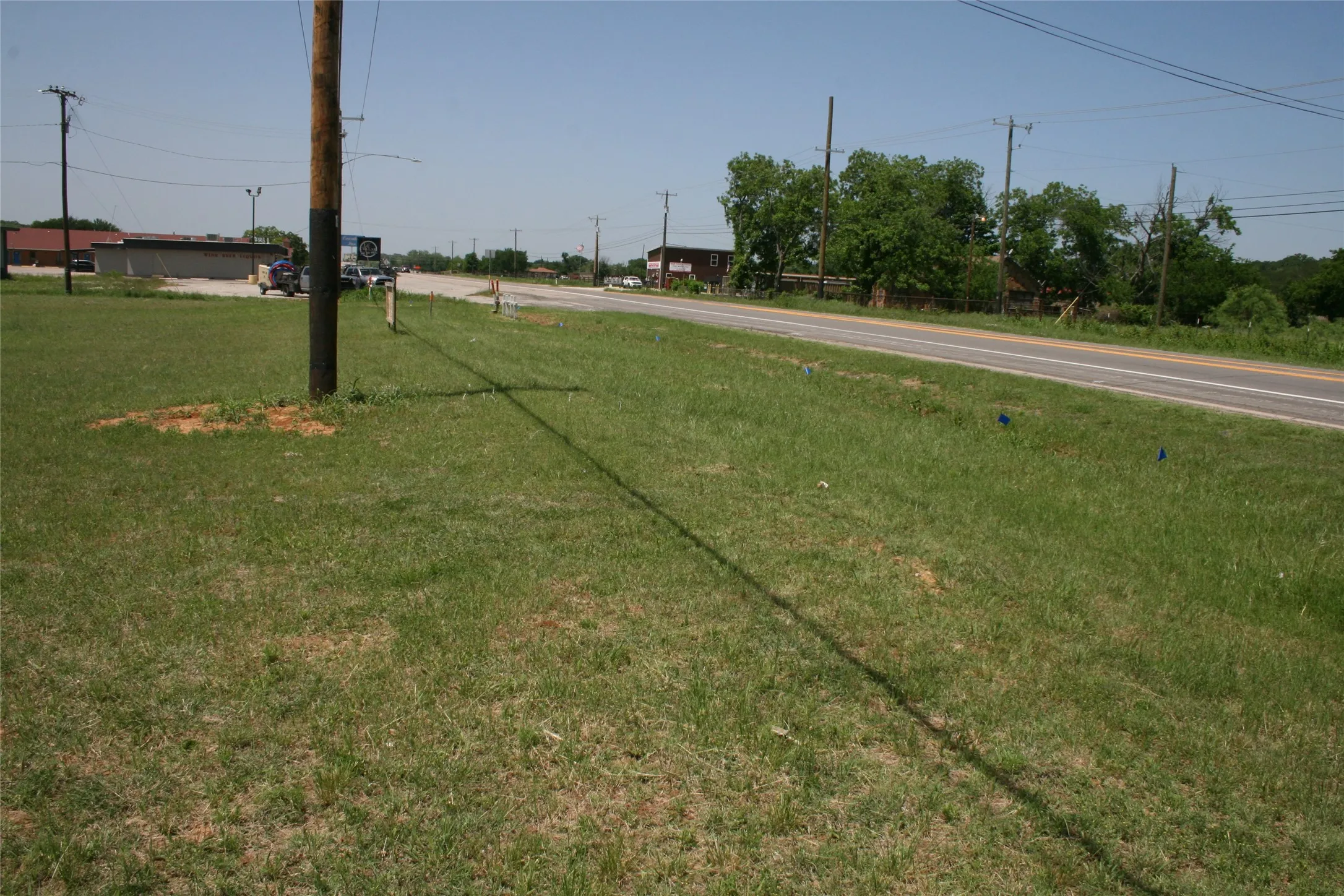 Looking west on 180 west
