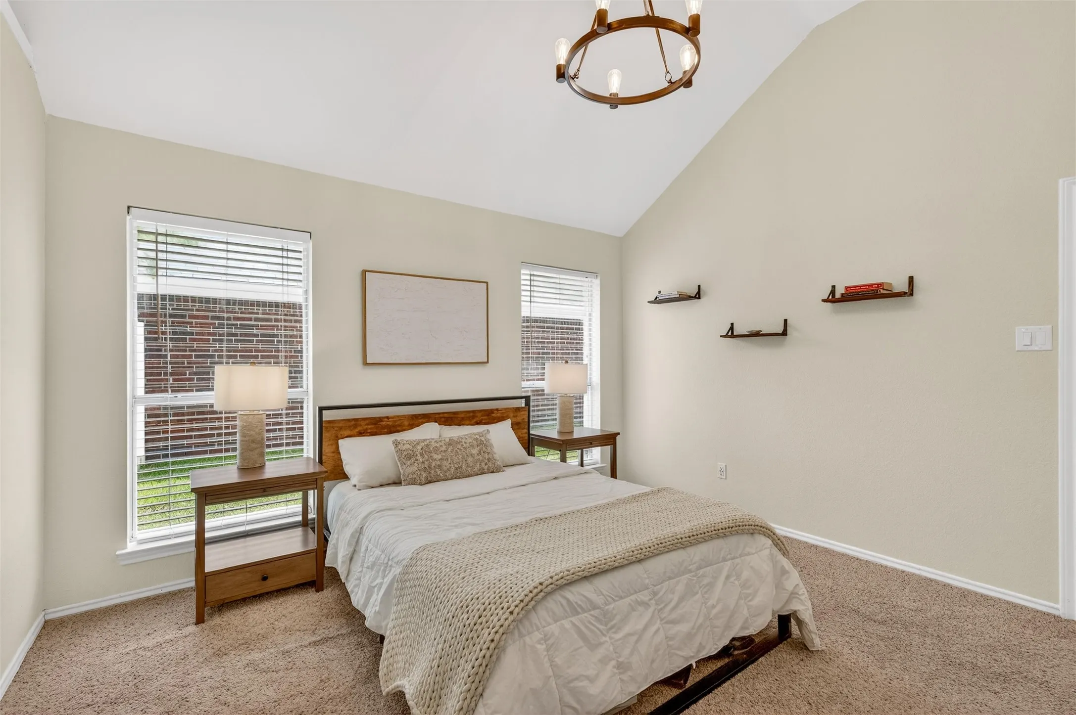 New light fixtures as well as new outlets with USB