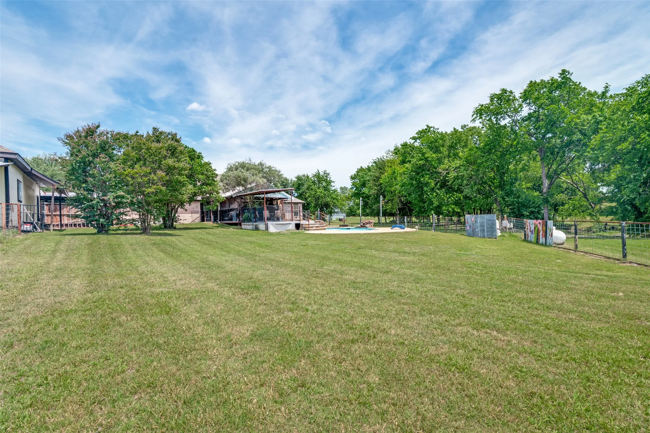 rear yard
