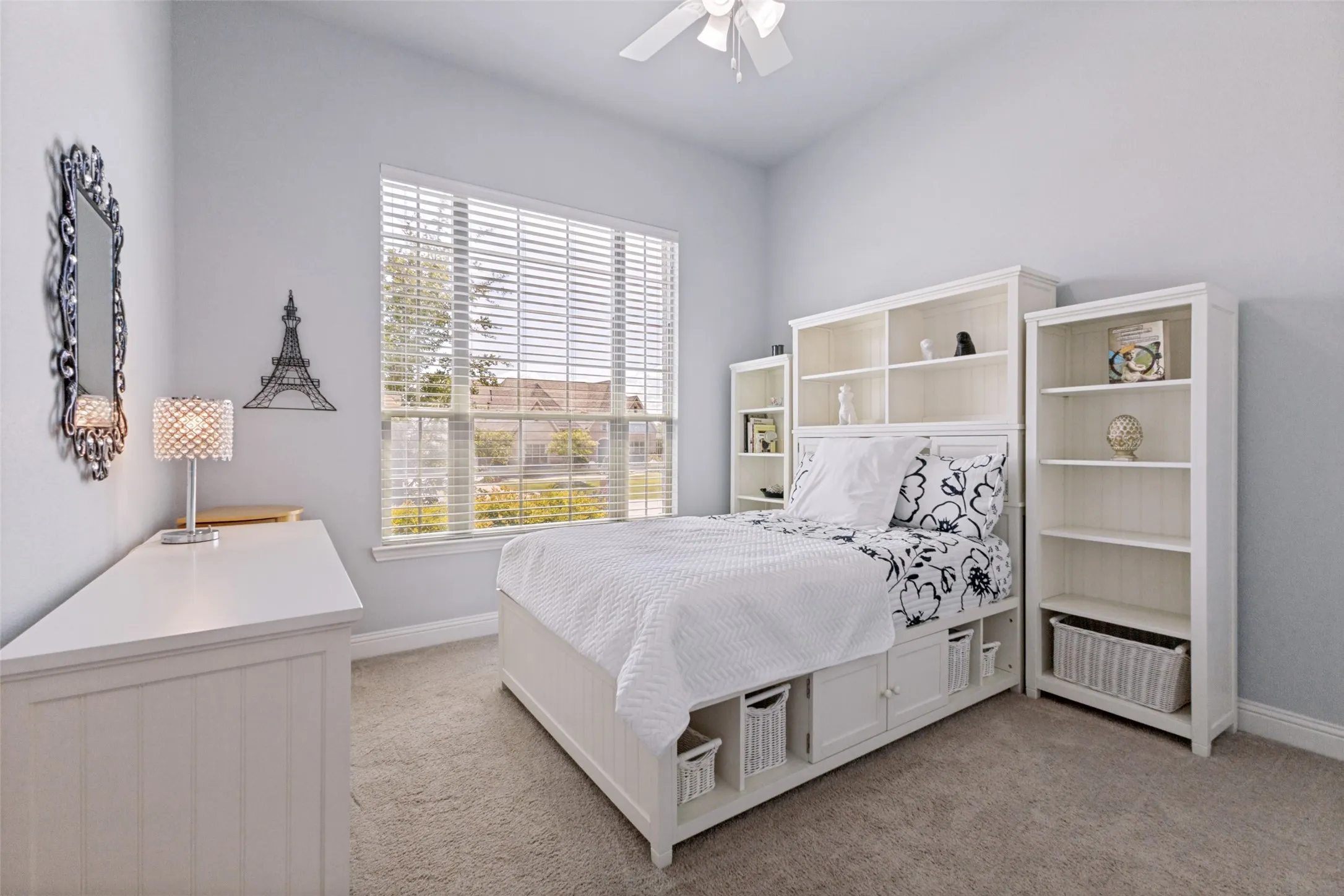 Front bedroom with ensuite bath.