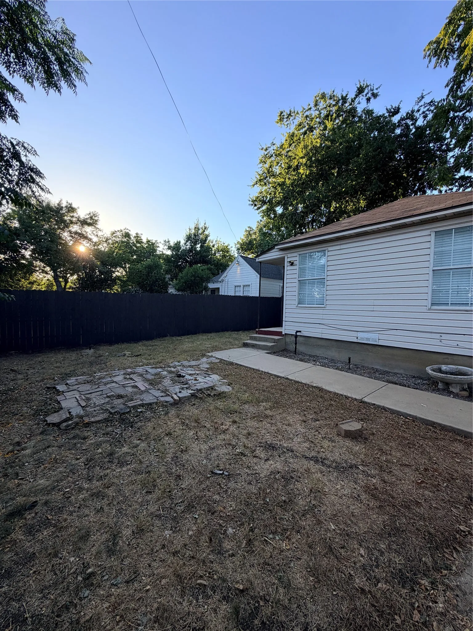 New Fence