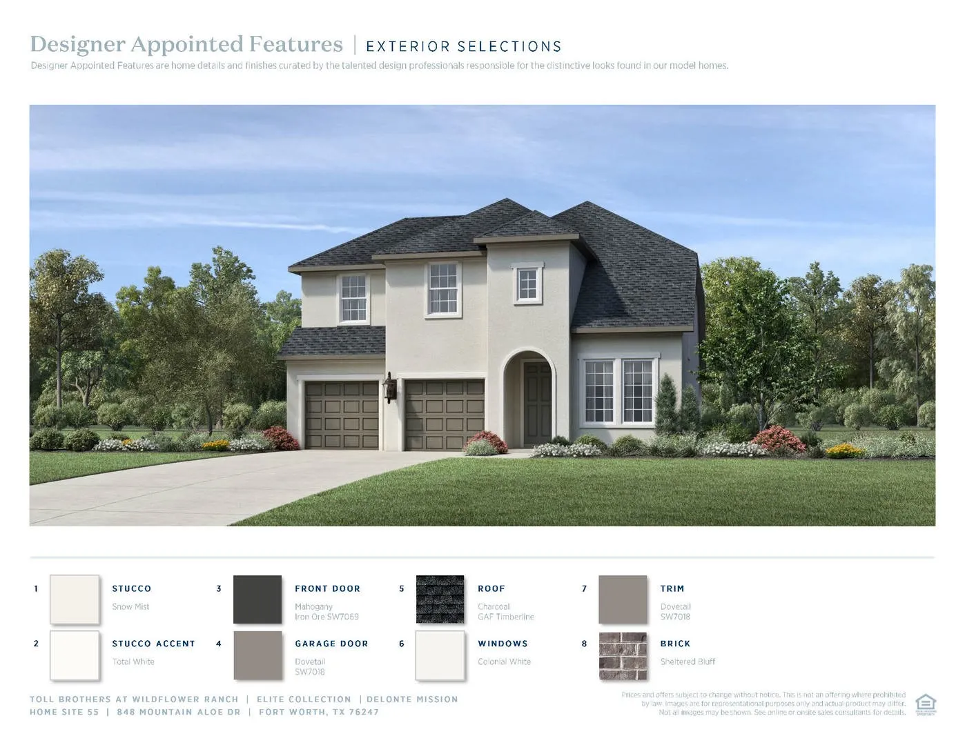 Wildflower Ranch Elite-Exterior Selections